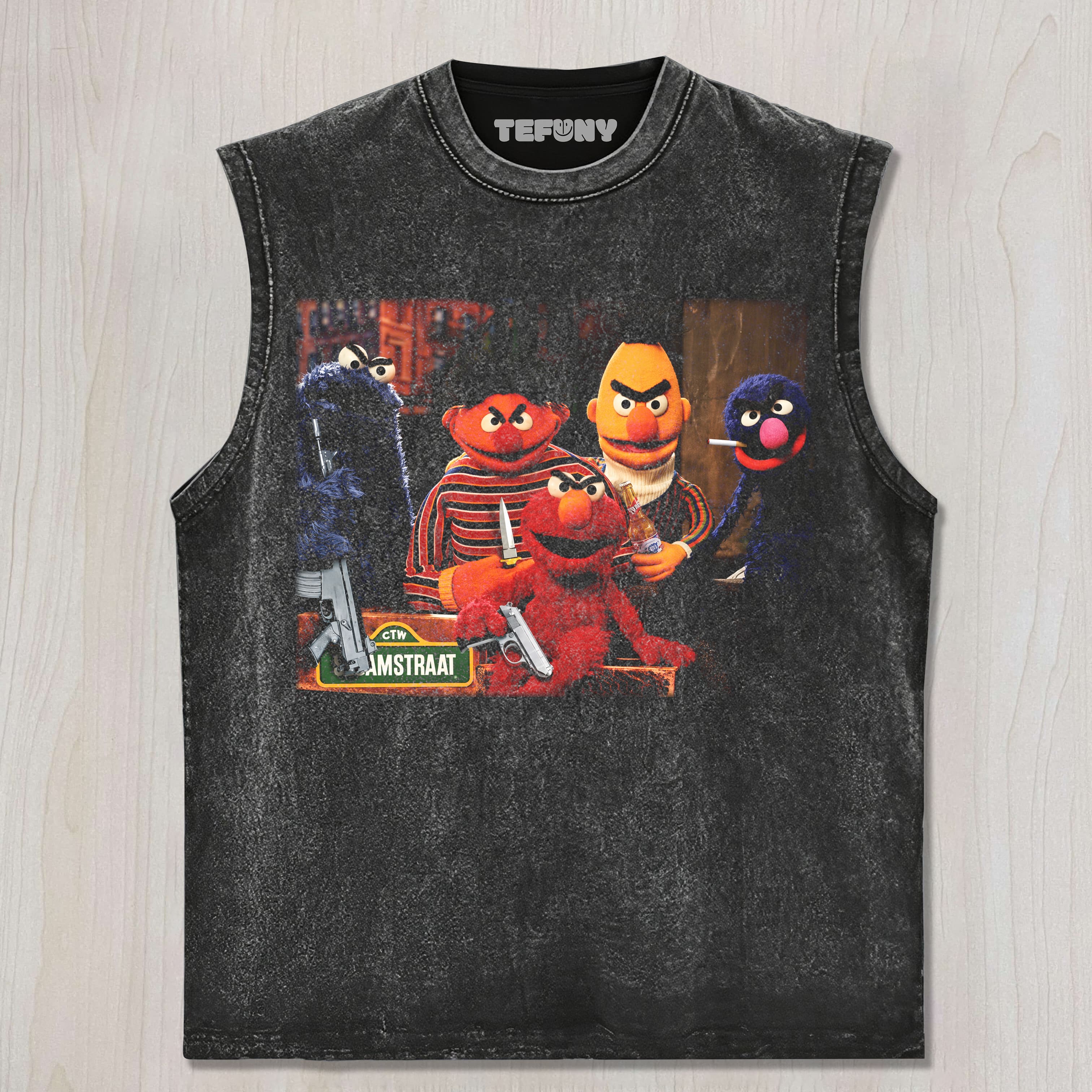 SESAME STREET GANG UNISEX TEE, TANK TOP, LAYERED LS, SWEATSHIRT & HOODIE