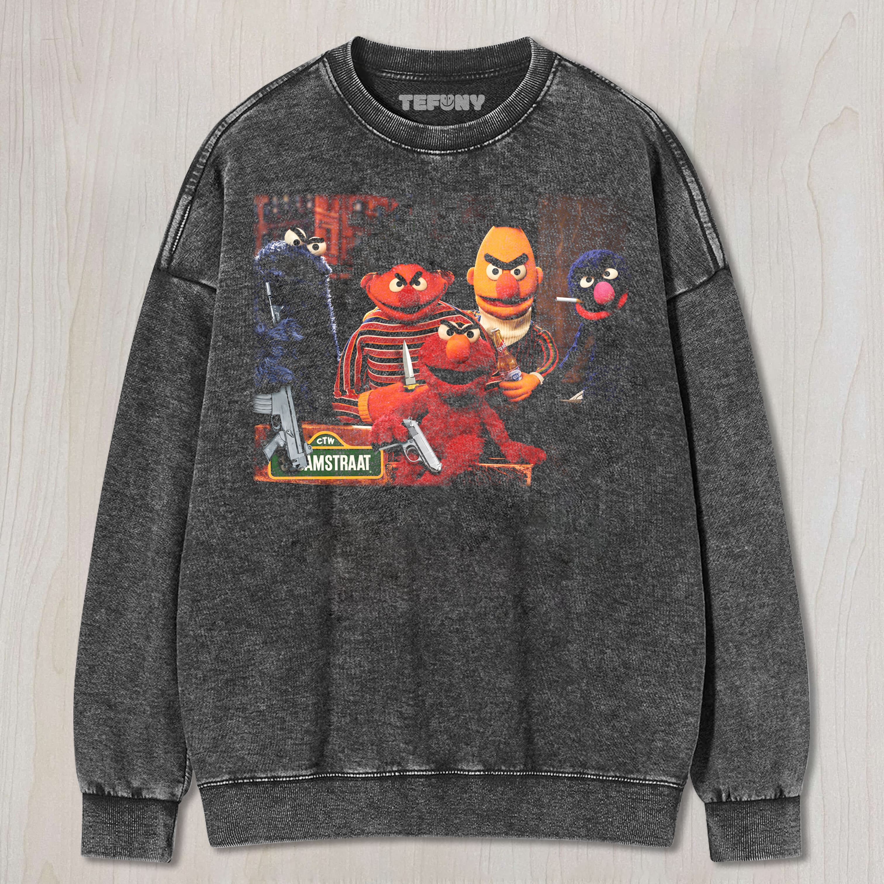 SESAME STREET GANG UNISEX TEE, TANK TOP, LAYERED LS, SWEATSHIRT & HOODIE