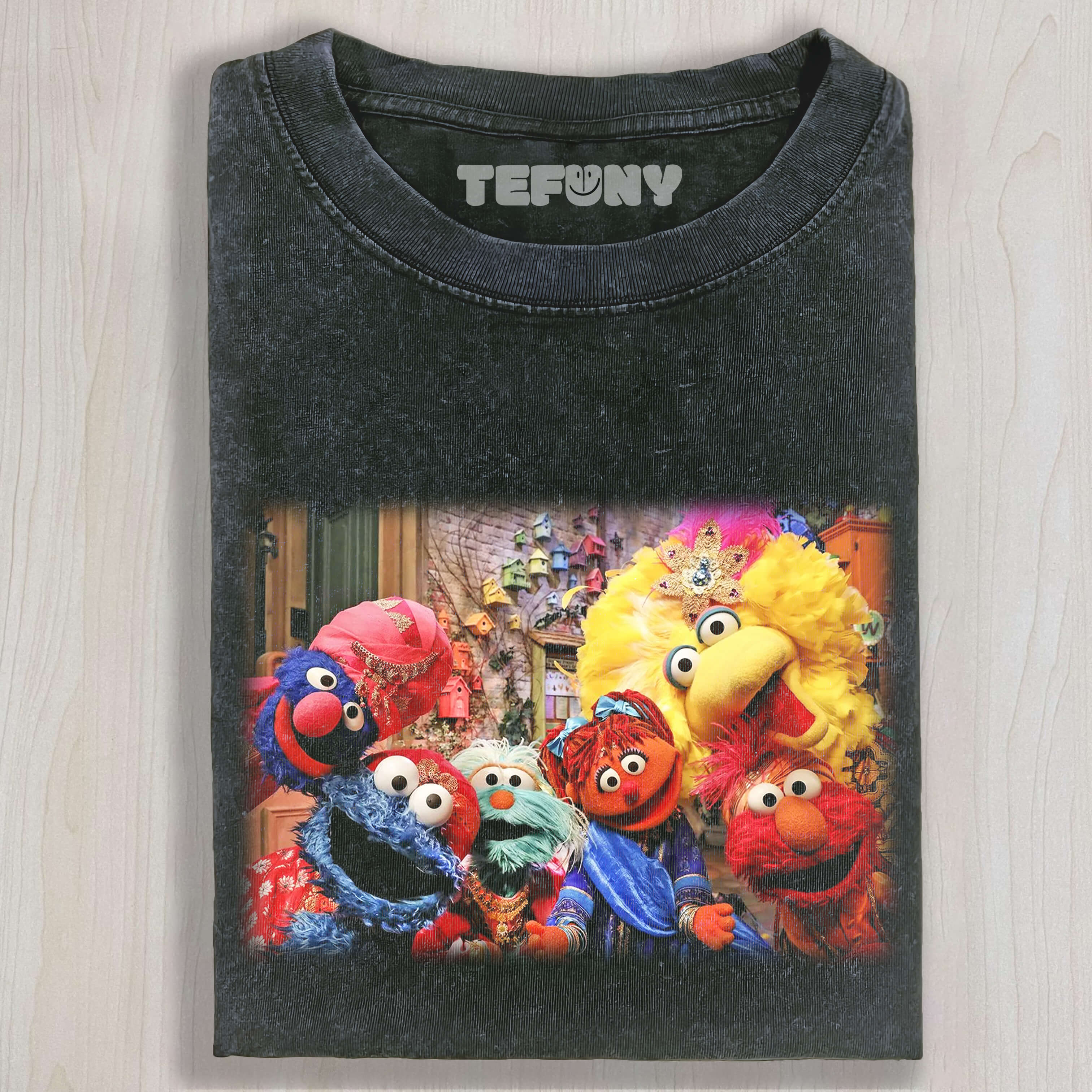 SESAME STREET IS DRESSED IN SOUTHEAST ASIAN ATTIRE T-SHIRT