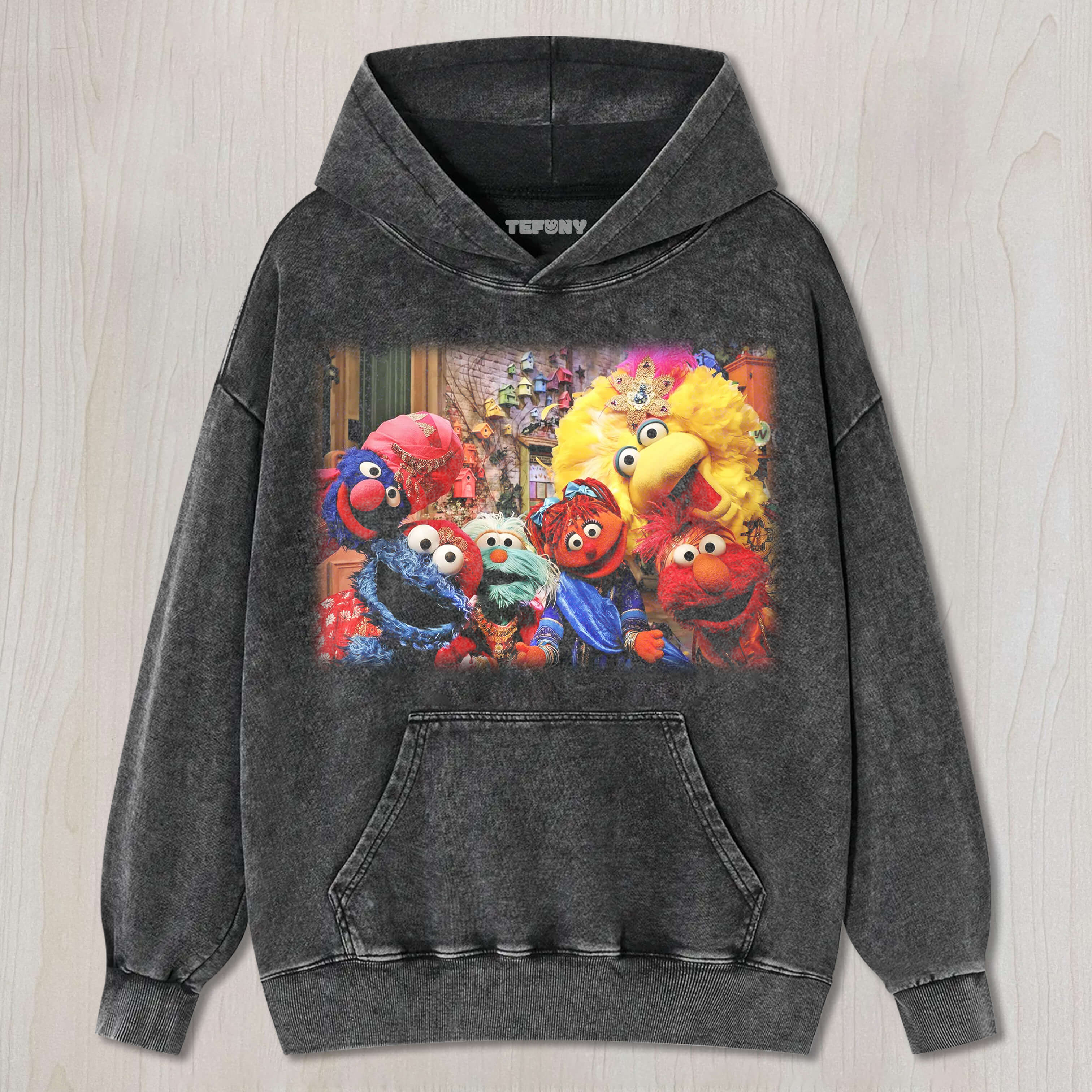 SESAME STREET IS DRESSED IN SOUTHEAST ASIAN ATTIRE T-SHIRT