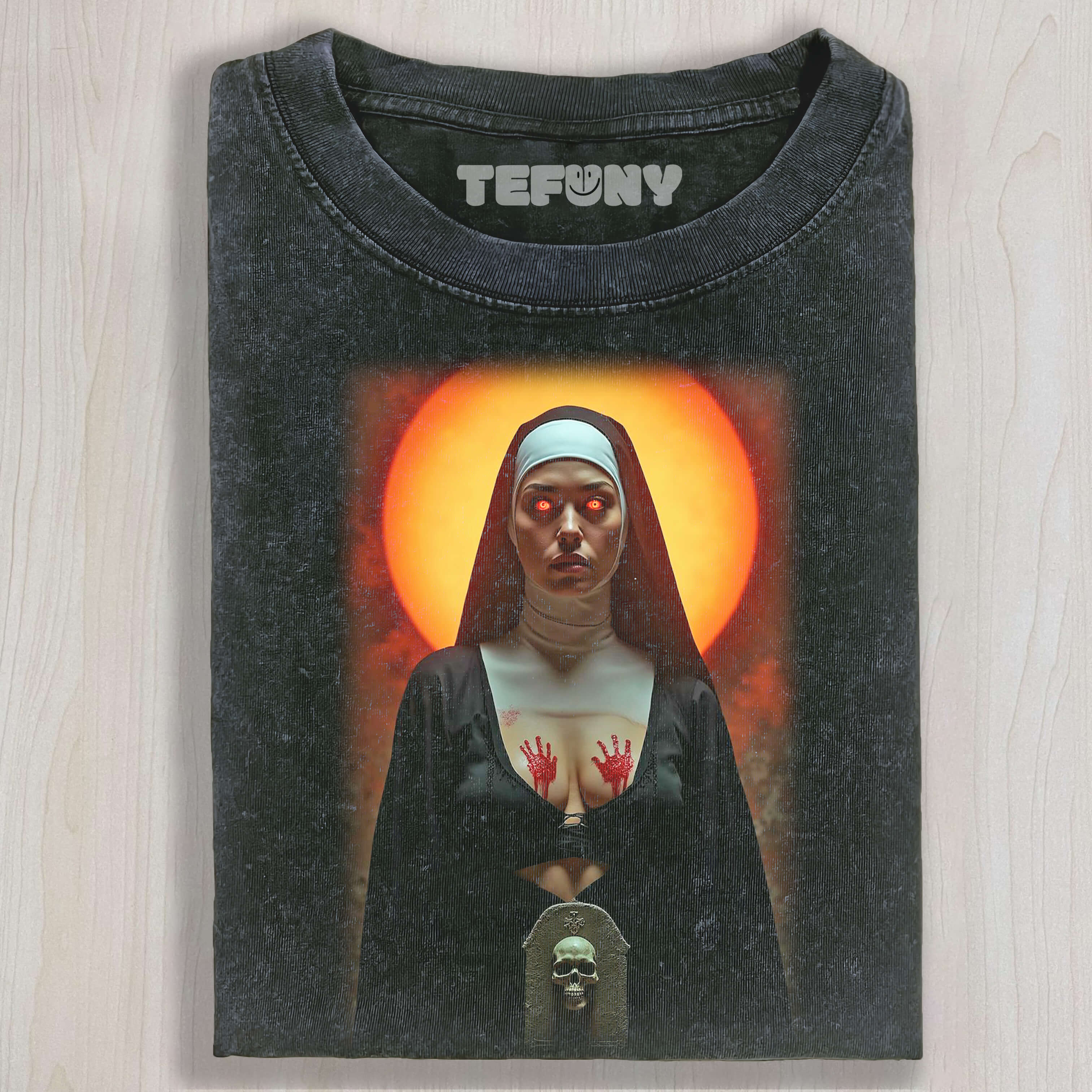 SEXY NUN'S TEARS GLOW T-SHIRT