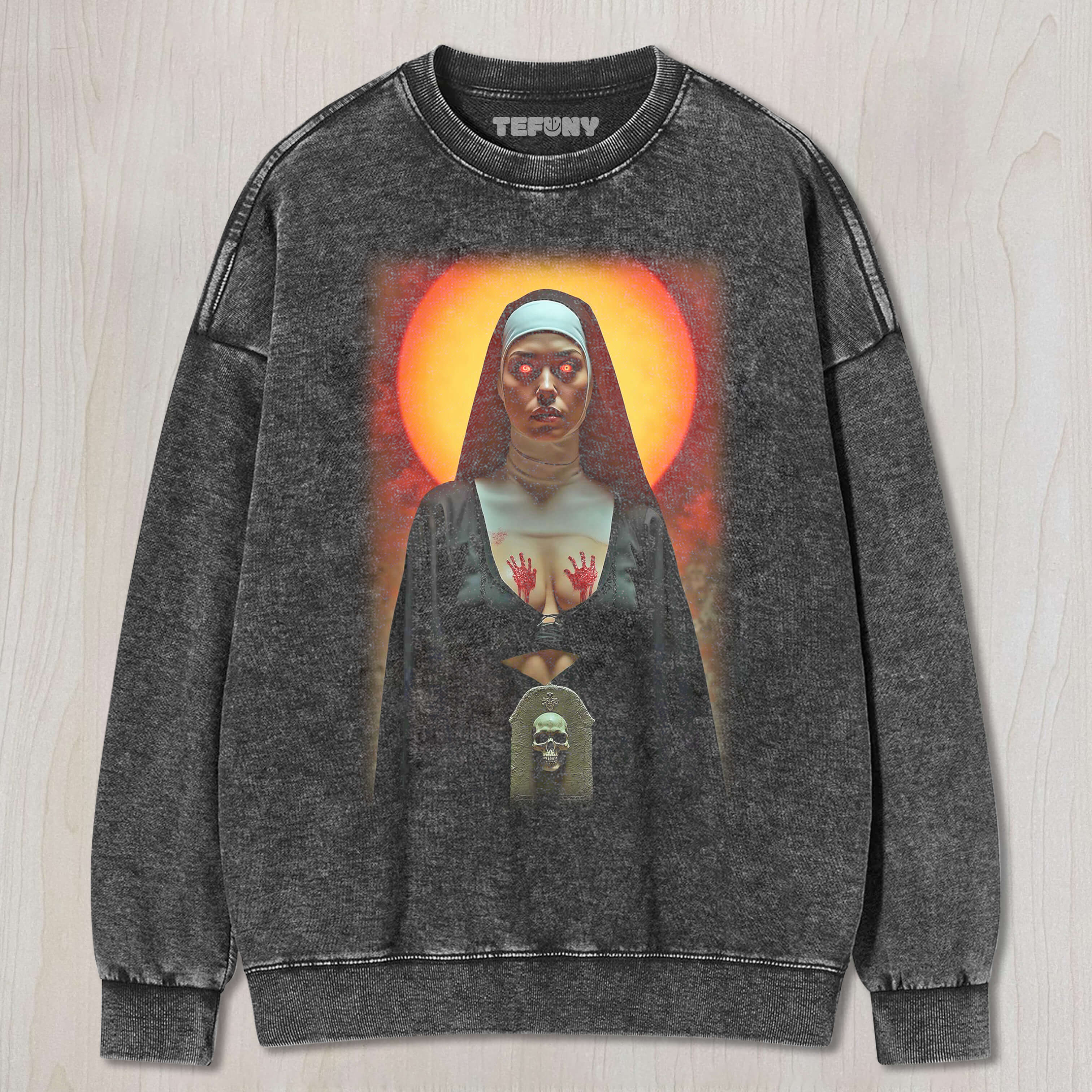 SEXY NUN'S TEARS GLOW T-SHIRT