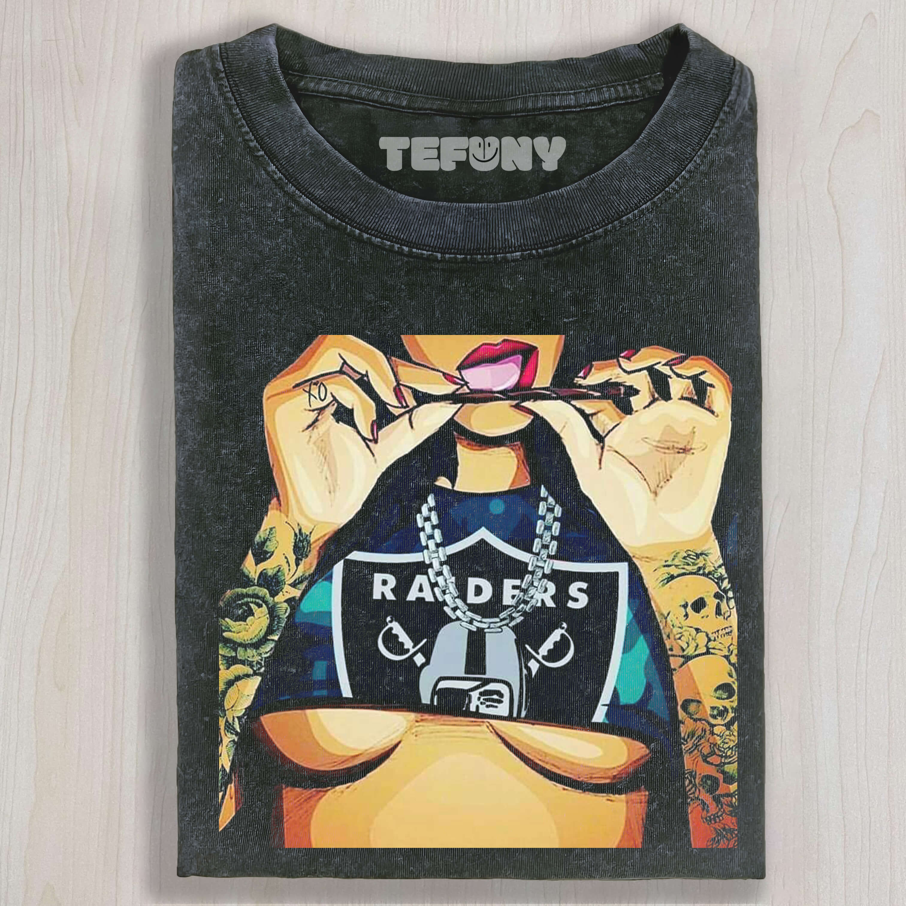 SEXY RAIDERS GIRL T-SHIRT