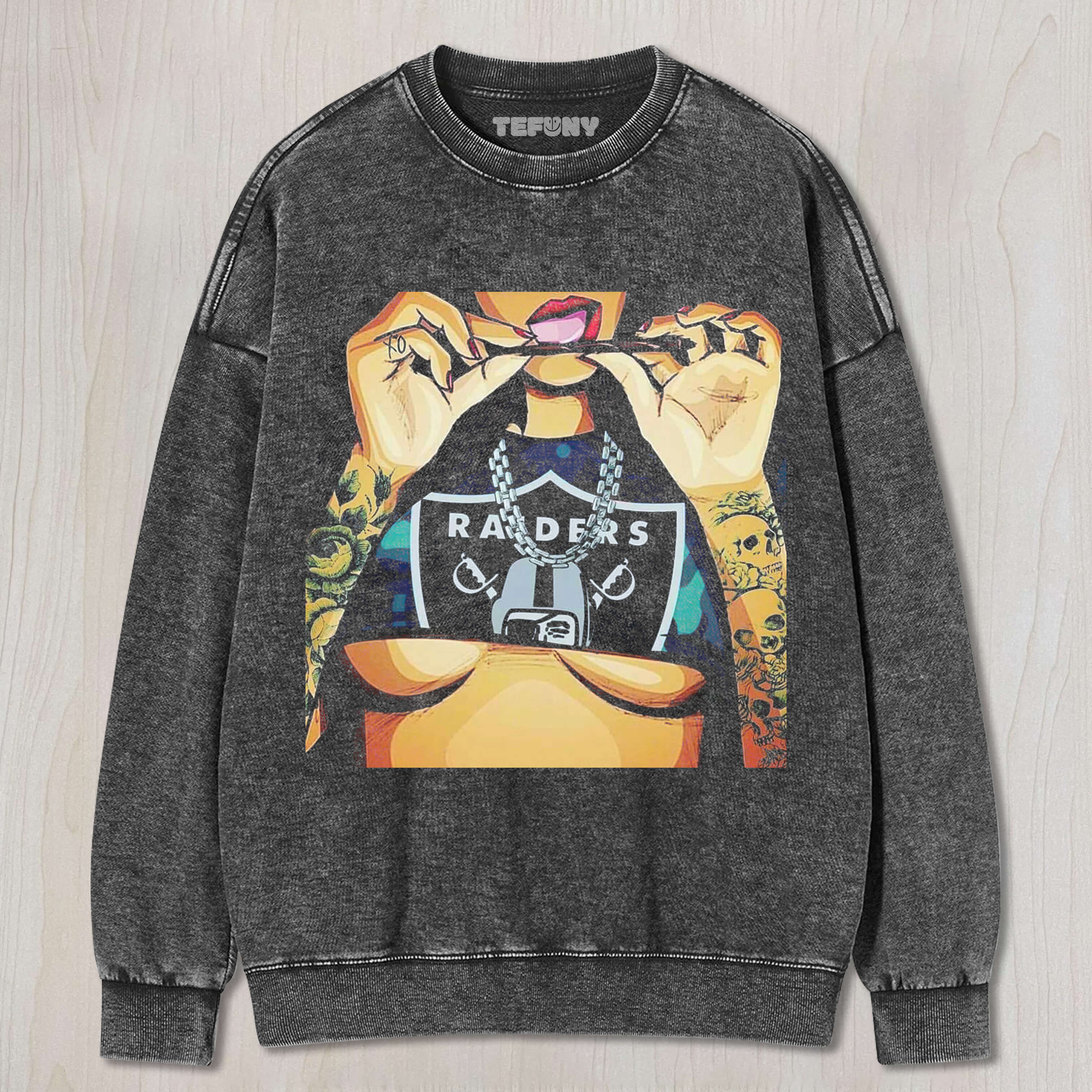 SEXY RAIDERS GIRL T-SHIRT