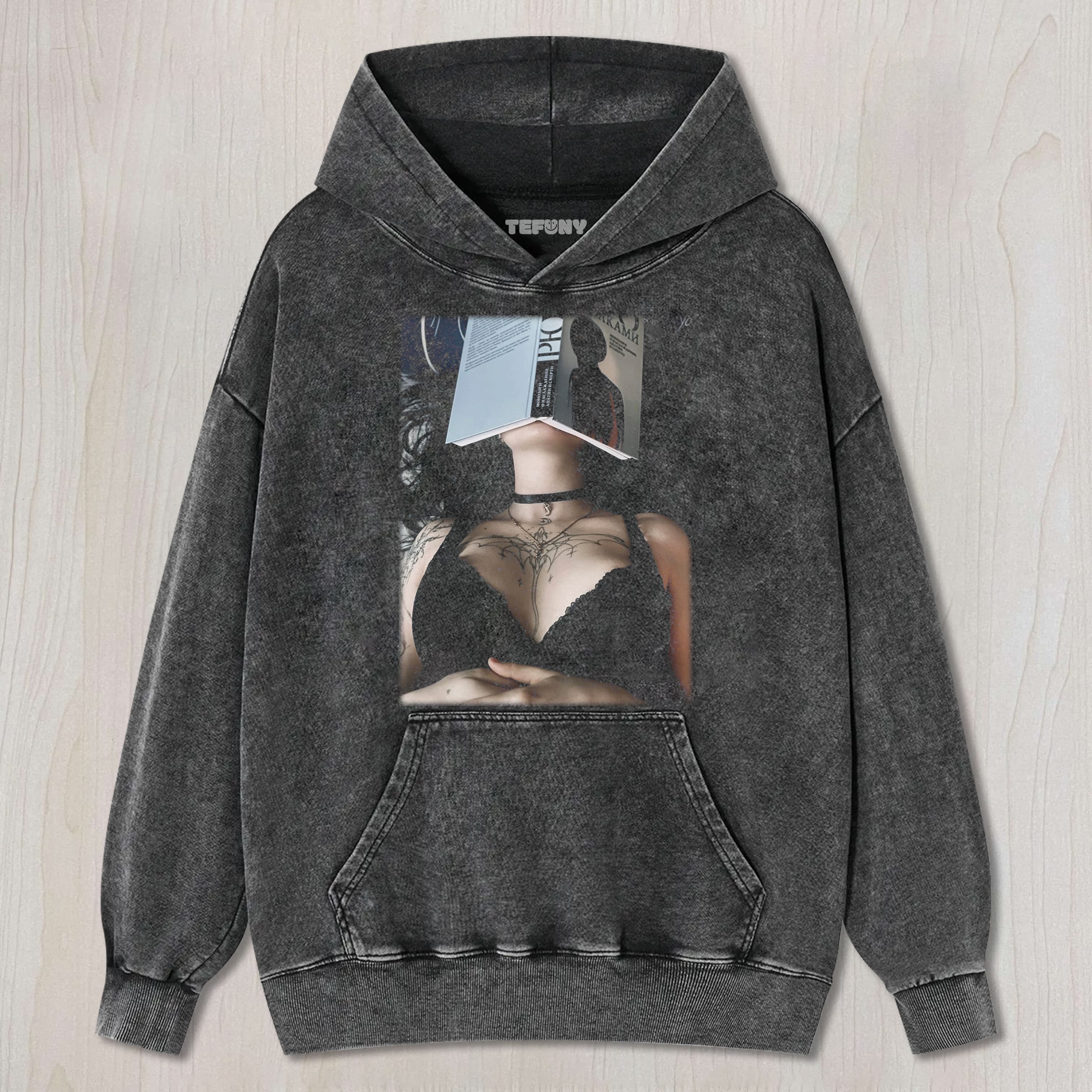 SEXY WOMAN AND BOOK UNISEX TEE, TANK TOP, LAYERED LS, SWEATSHIRT & HOODIE