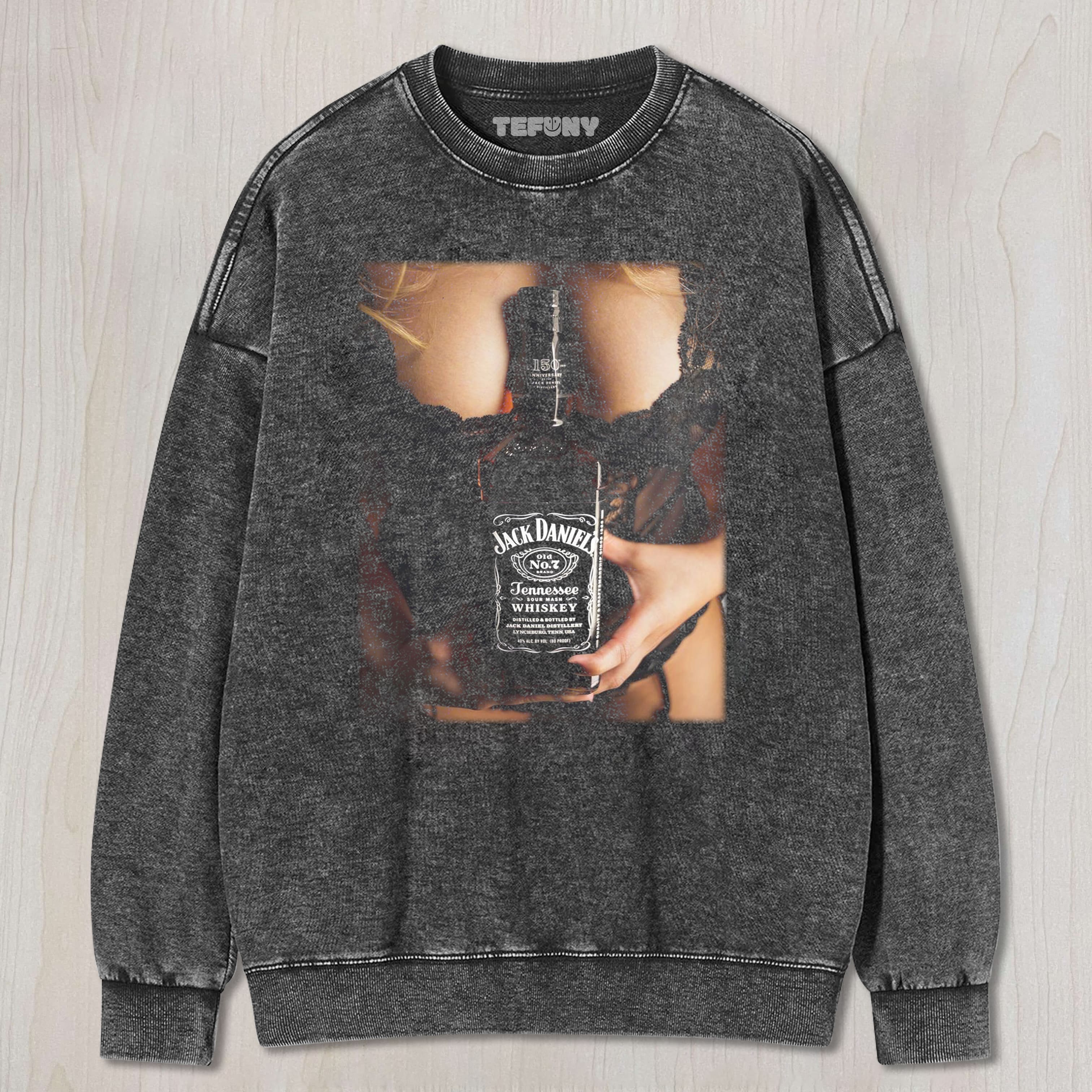 SEXY WOMAN AND WHISKEY UNISEX TEE, TANK TOP, LAYERED LS, SWEATSHIRT & HOODIE