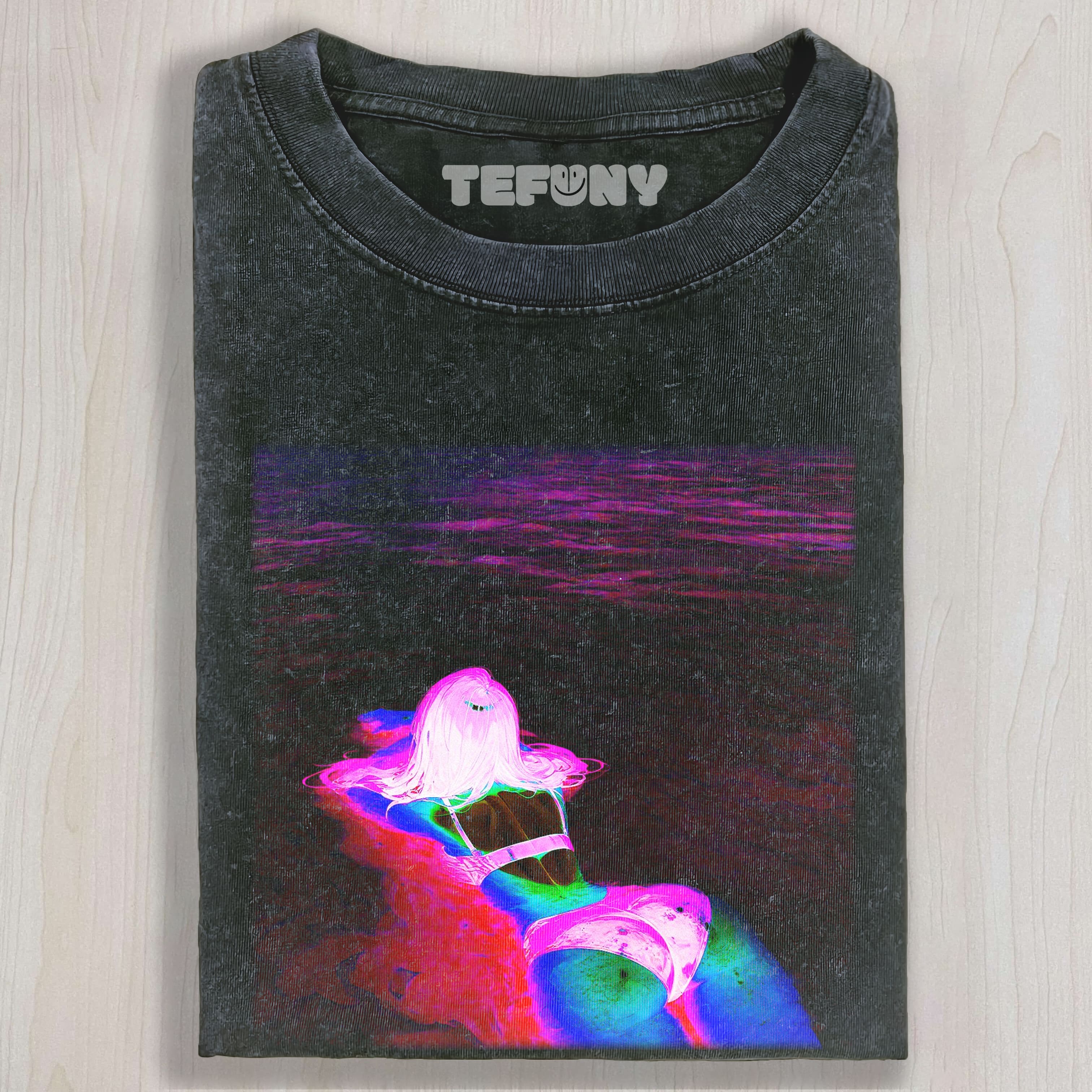 SEXY WOMAN LYING ON THE BEACH UNISEX TEE, TANK TOP, LAYERED LS, SWEATSHIRT & HOODIE