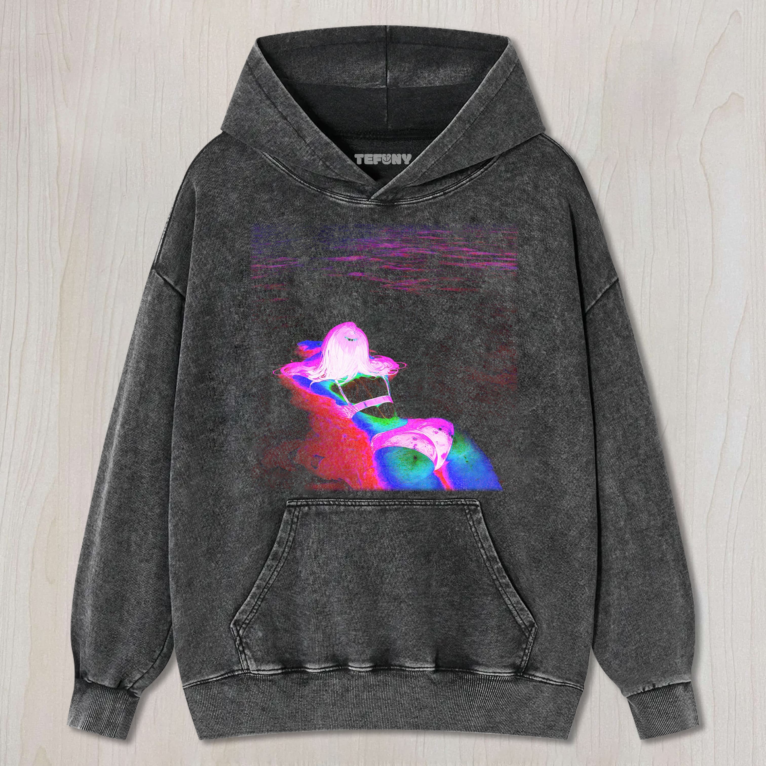 SEXY WOMAN LYING ON THE BEACH UNISEX TEE, TANK TOP, LAYERED LS, SWEATSHIRT & HOODIE