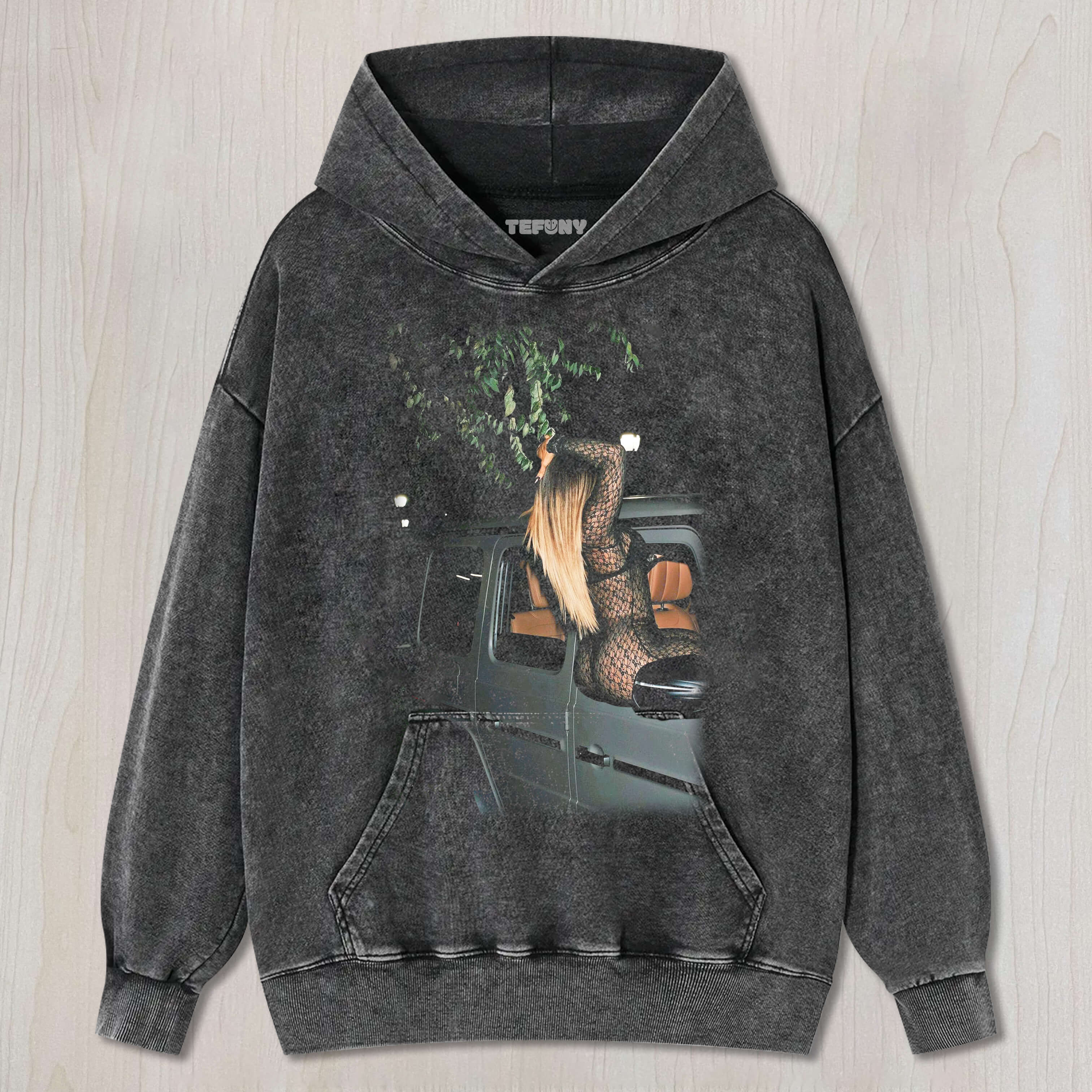 SEXY WOMAN SITTING IN THE CAR A1 T-SHIRT