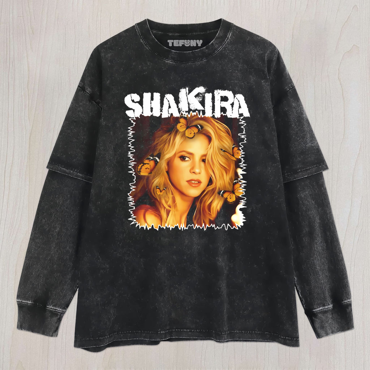 SHAKIRA V1 UNISEX TEE, TANK TOP, LAYERED LS, SWEATSHIRT & HOODIE