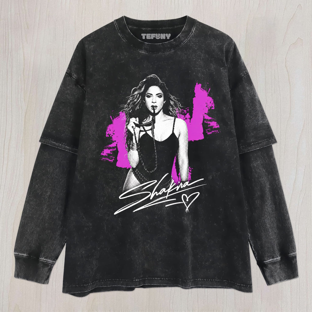 SHAKIRA V7 UNISEX TEE, TANK TOP, LAYERED LS, SWEATSHIRT & HOODIE