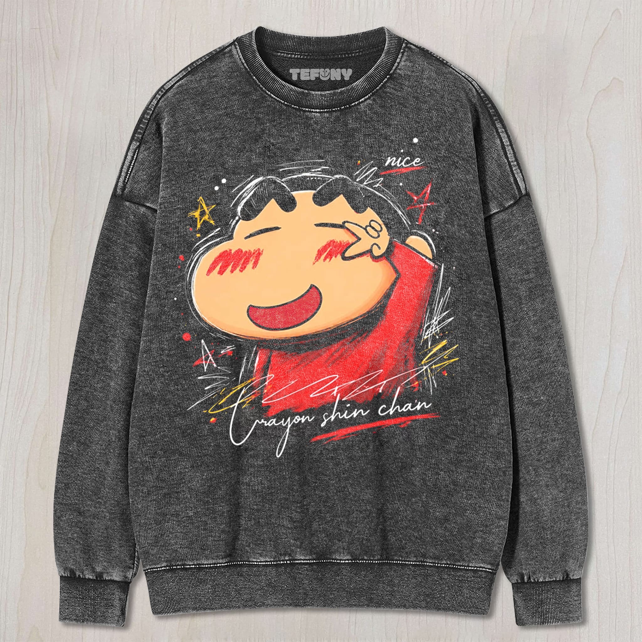 SHIN-CHAN V1 UNISEX TEE, TANK TOP, LAYERED LS, SWEATSHIRT & HOODIE