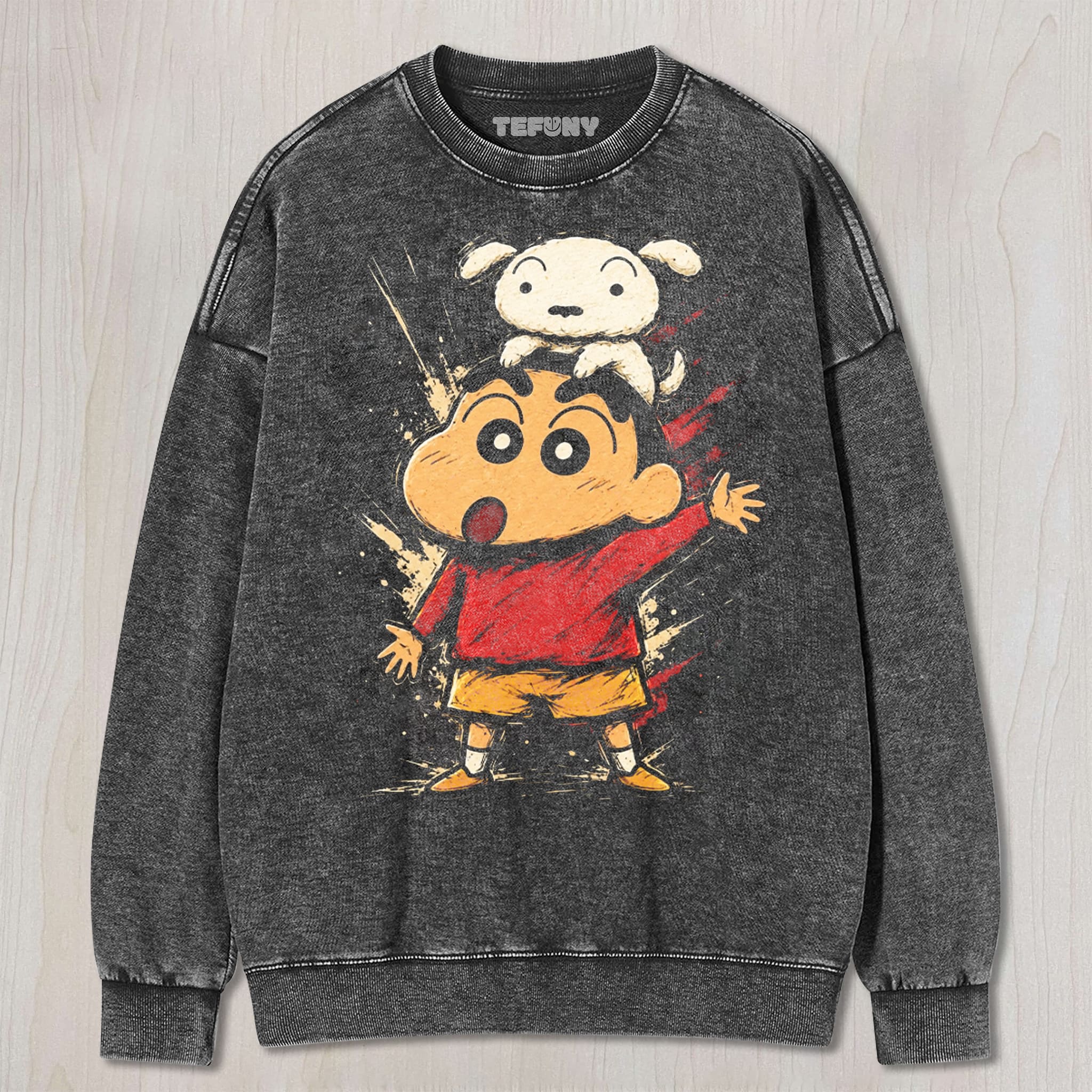 SHIN-CHAN V3 UNISEX TEE, TANK TOP, LAYERED LS, SWEATSHIRT & HOODIE