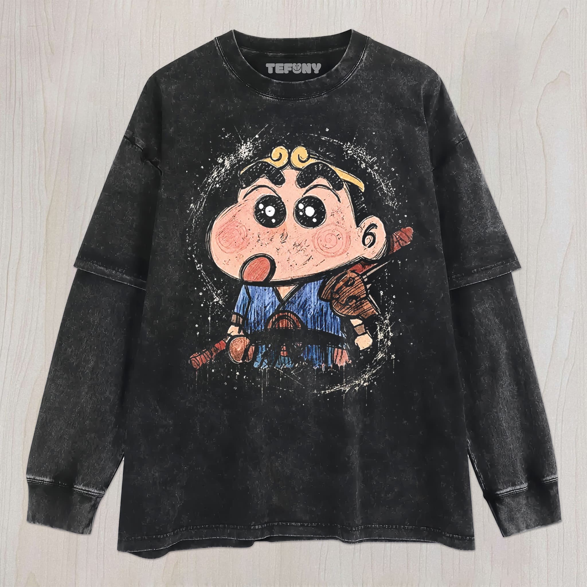 SHIN-CHAN V4 UNISEX TEE, TANK TOP, LAYERED LS, SWEATSHIRT & HOODIE