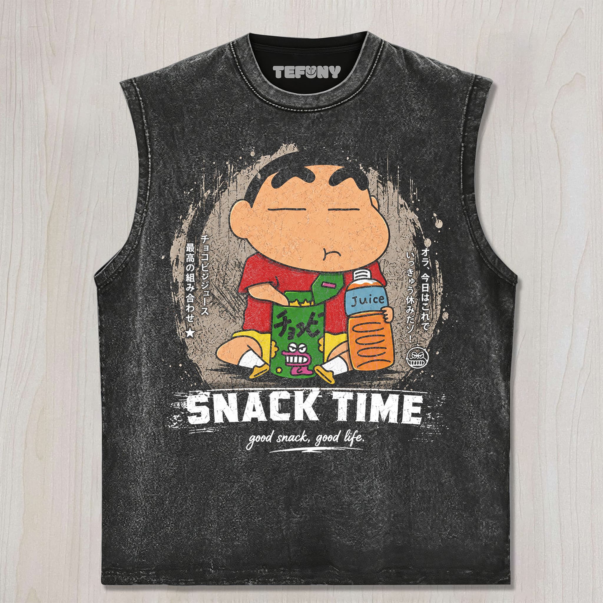 SHIN-CHAN V7 UNISEX TEE, TANK TOP, LAYERED LS, SWEATSHIRT & HOODIE