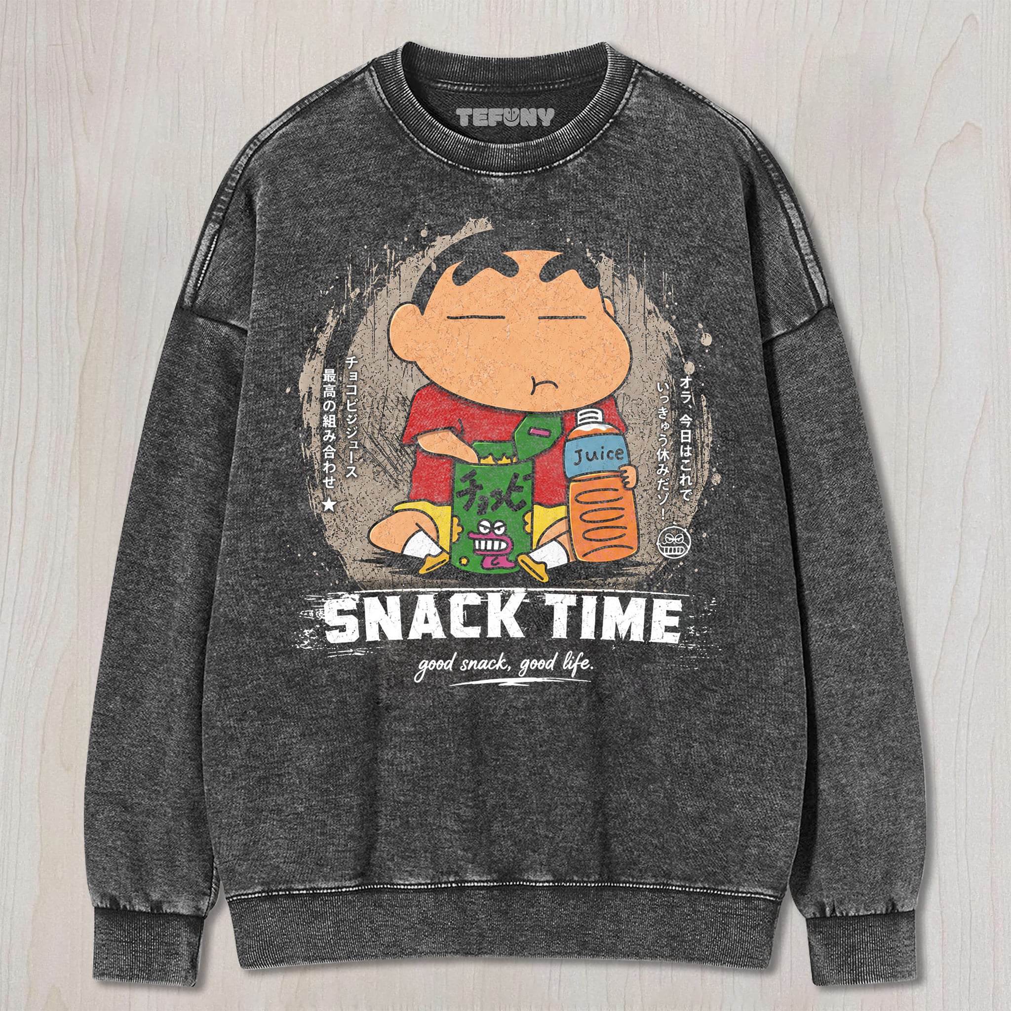 SHIN-CHAN V7 UNISEX TEE, TANK TOP, LAYERED LS, SWEATSHIRT & HOODIE