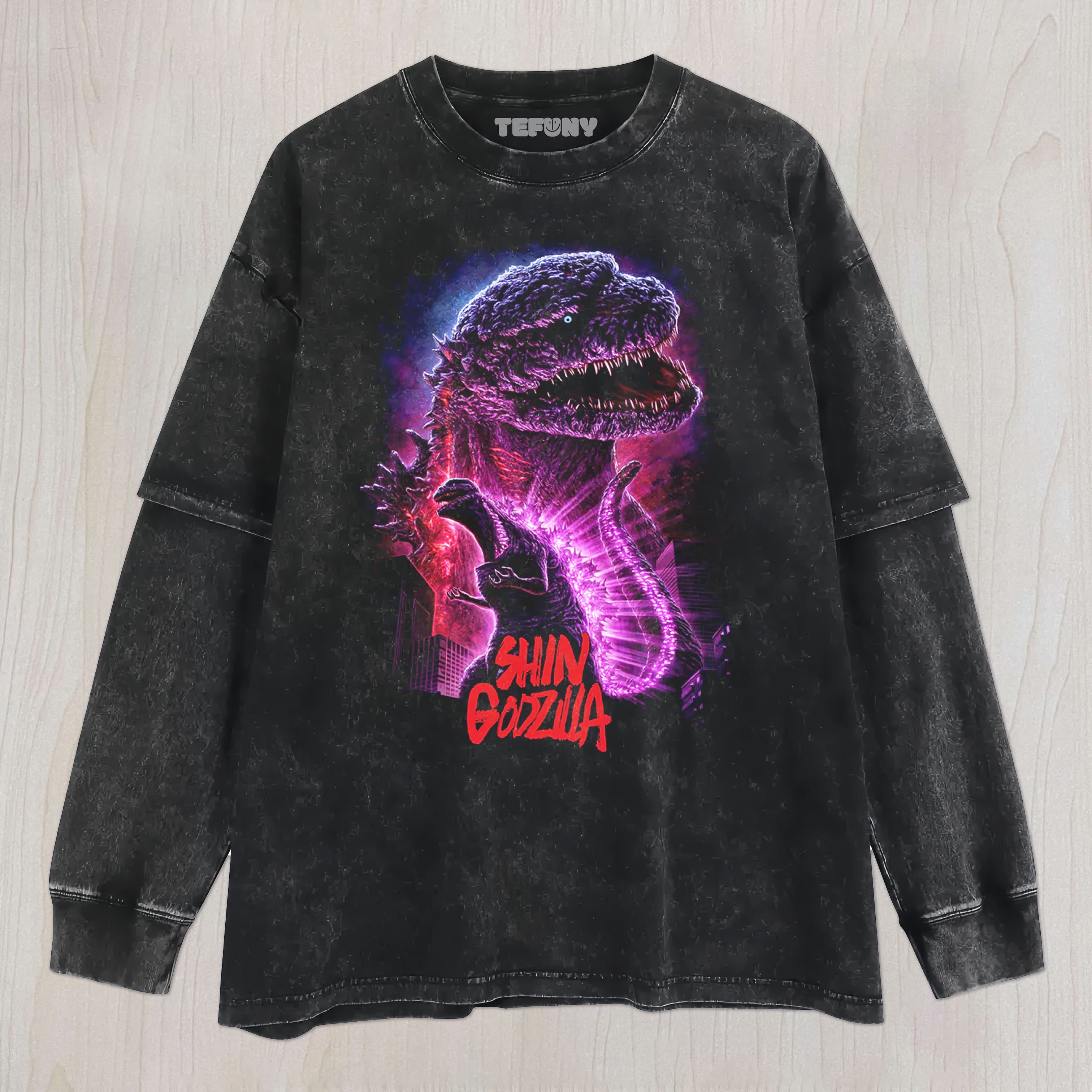 SHIN GODZILLA DECADE OF DOOM UNISEX TEE, TANK TOP, LAYERED LS, SWEATSHIRT & HOODIE