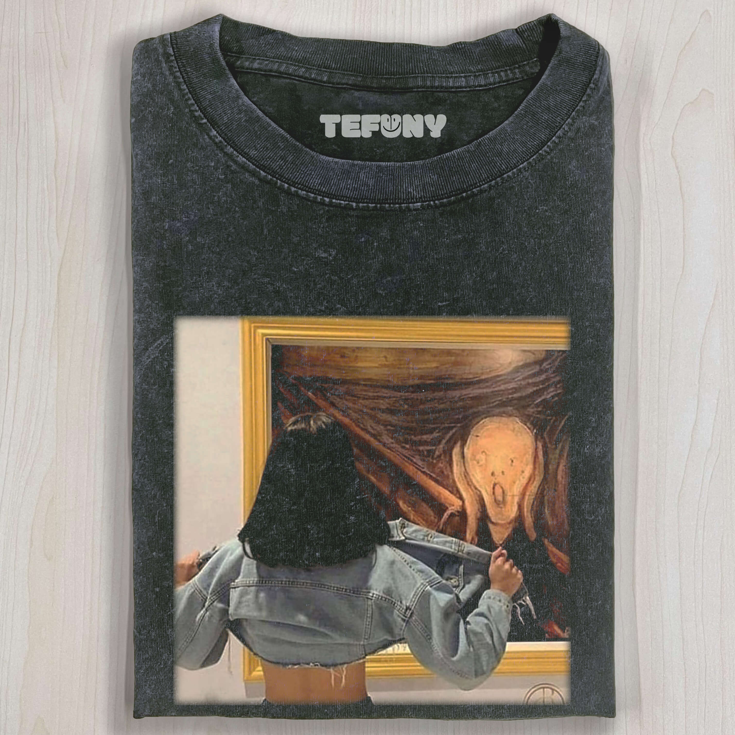 SHOCKING OIL PAINTING T-SHIRT