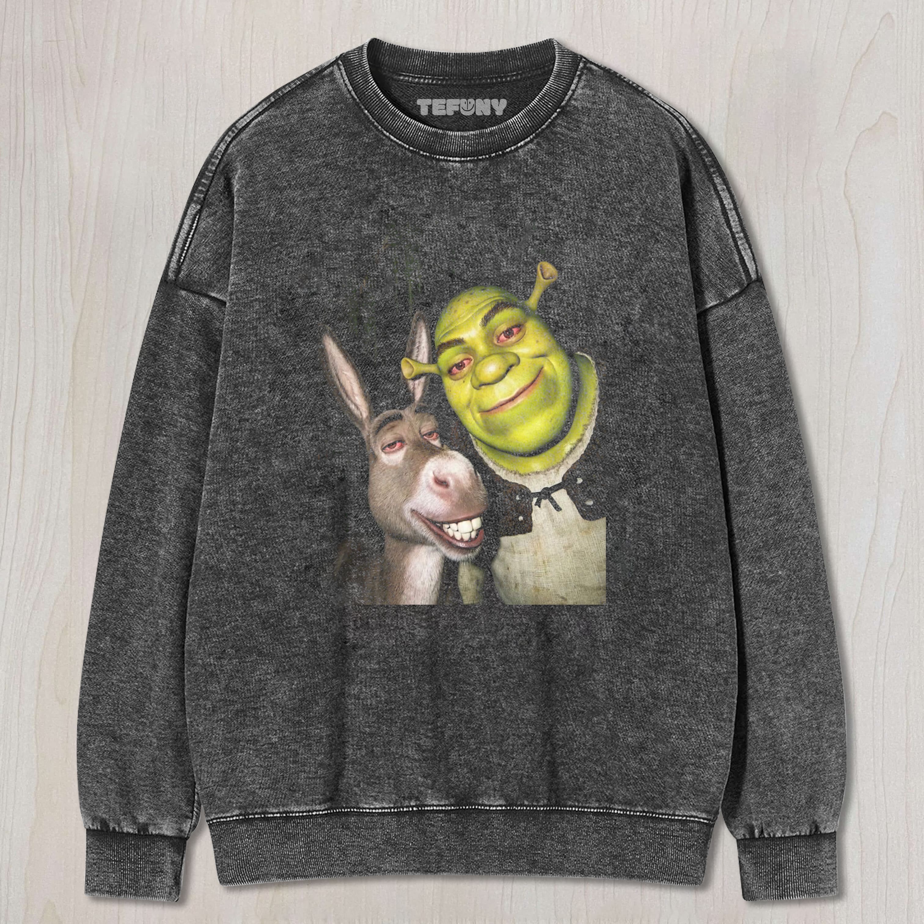 SHREK FUNNY UNISEX TEE, TANK TOP, LAYERED LS, SWEATSHIRT & HOODIE