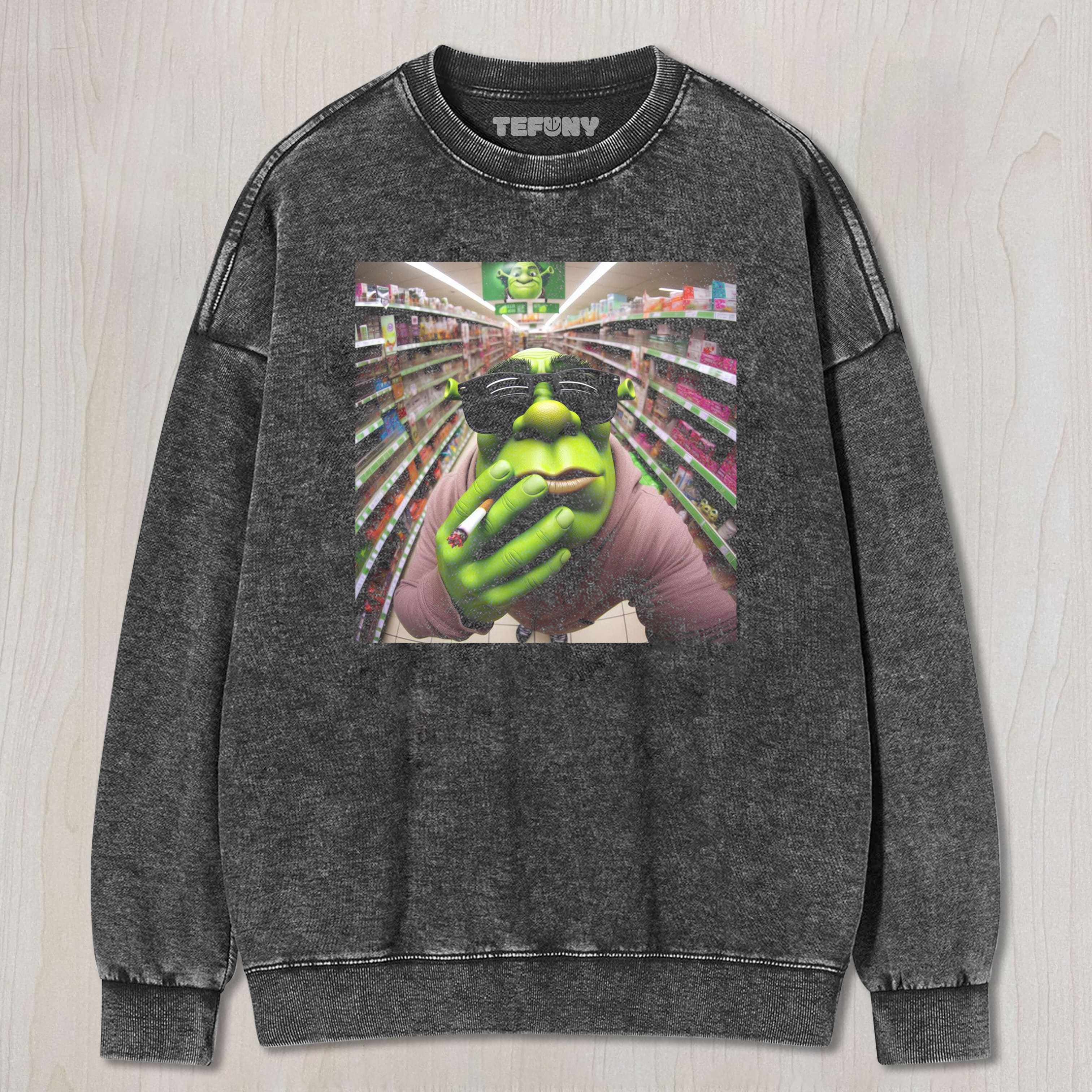 SHREK MEME UNISEX TEE, TANK TOP, LAYERED LS, SWEATSHIRT & HOODIE