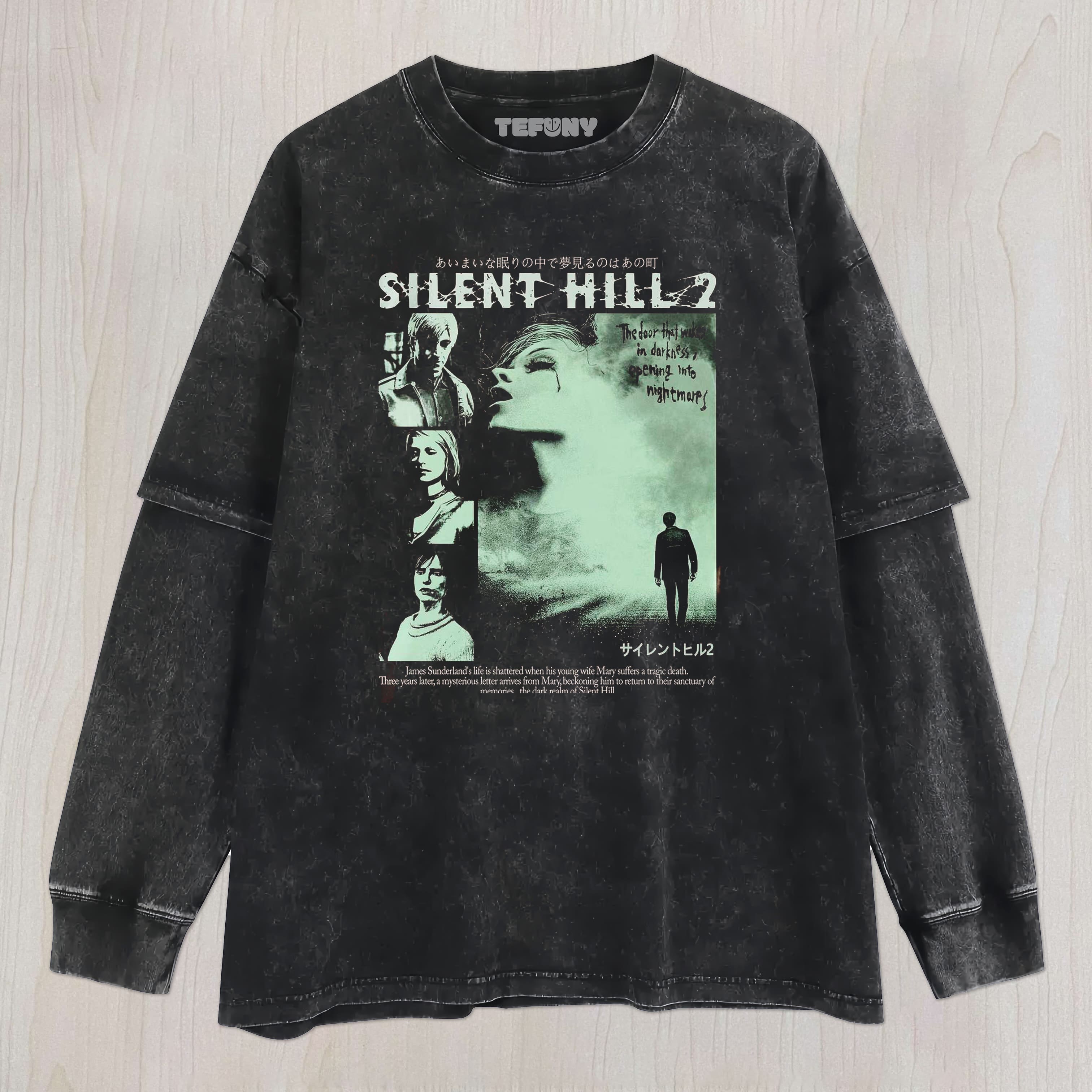 SILENT HILL 2 UNISEX TEE, TANK TOP, LAYERED LS, SWEATSHIRT & HOODIE