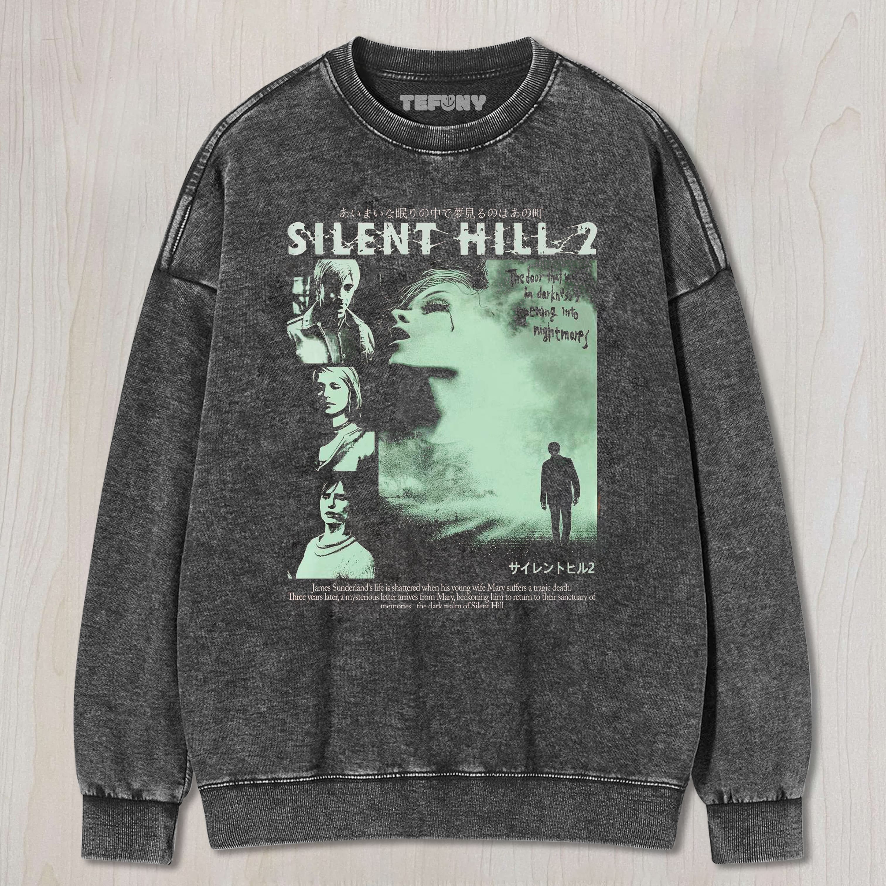 SILENT HILL 2 UNISEX TEE, TANK TOP, LAYERED LS, SWEATSHIRT & HOODIE