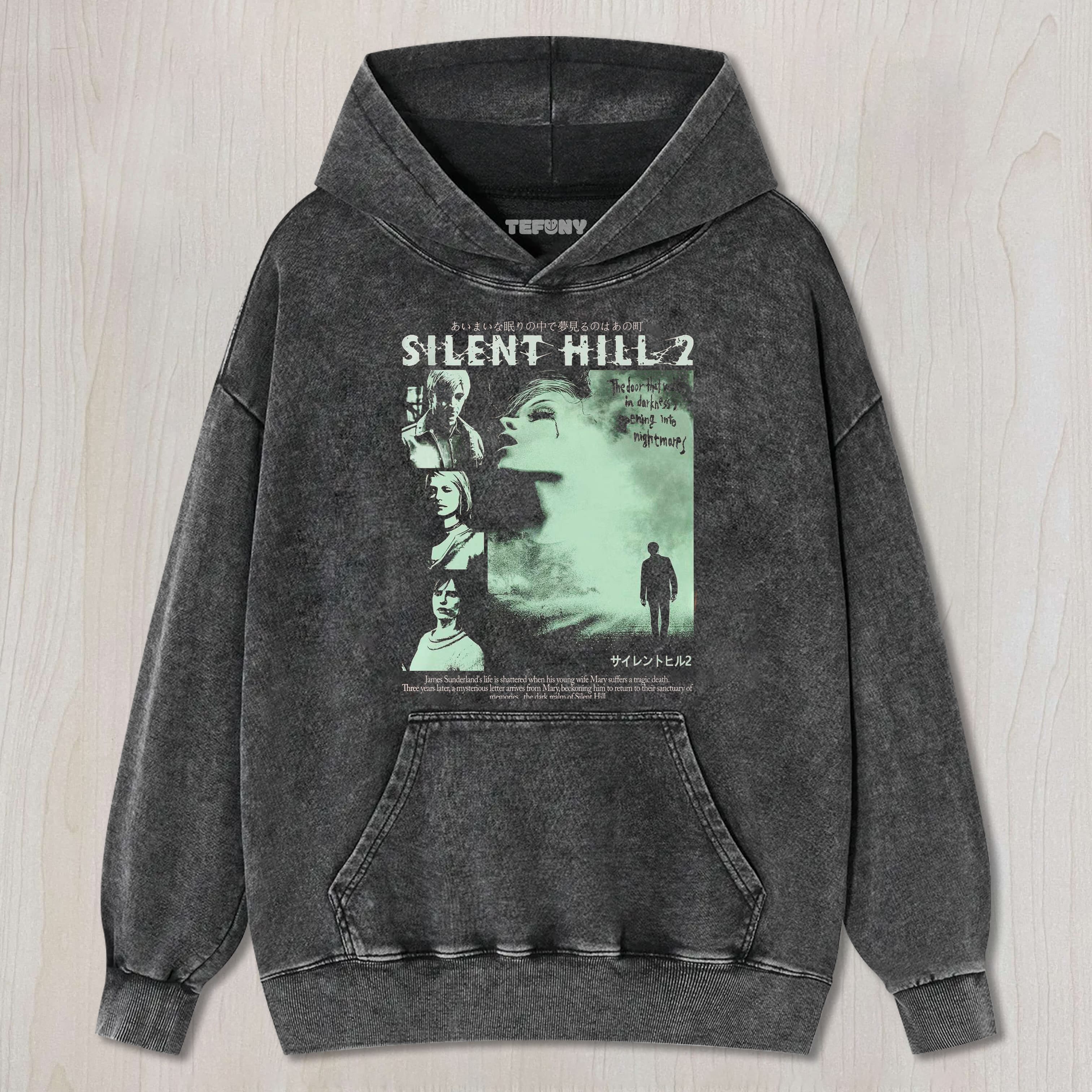 SILENT HILL 2 UNISEX TEE, TANK TOP, LAYERED LS, SWEATSHIRT & HOODIE