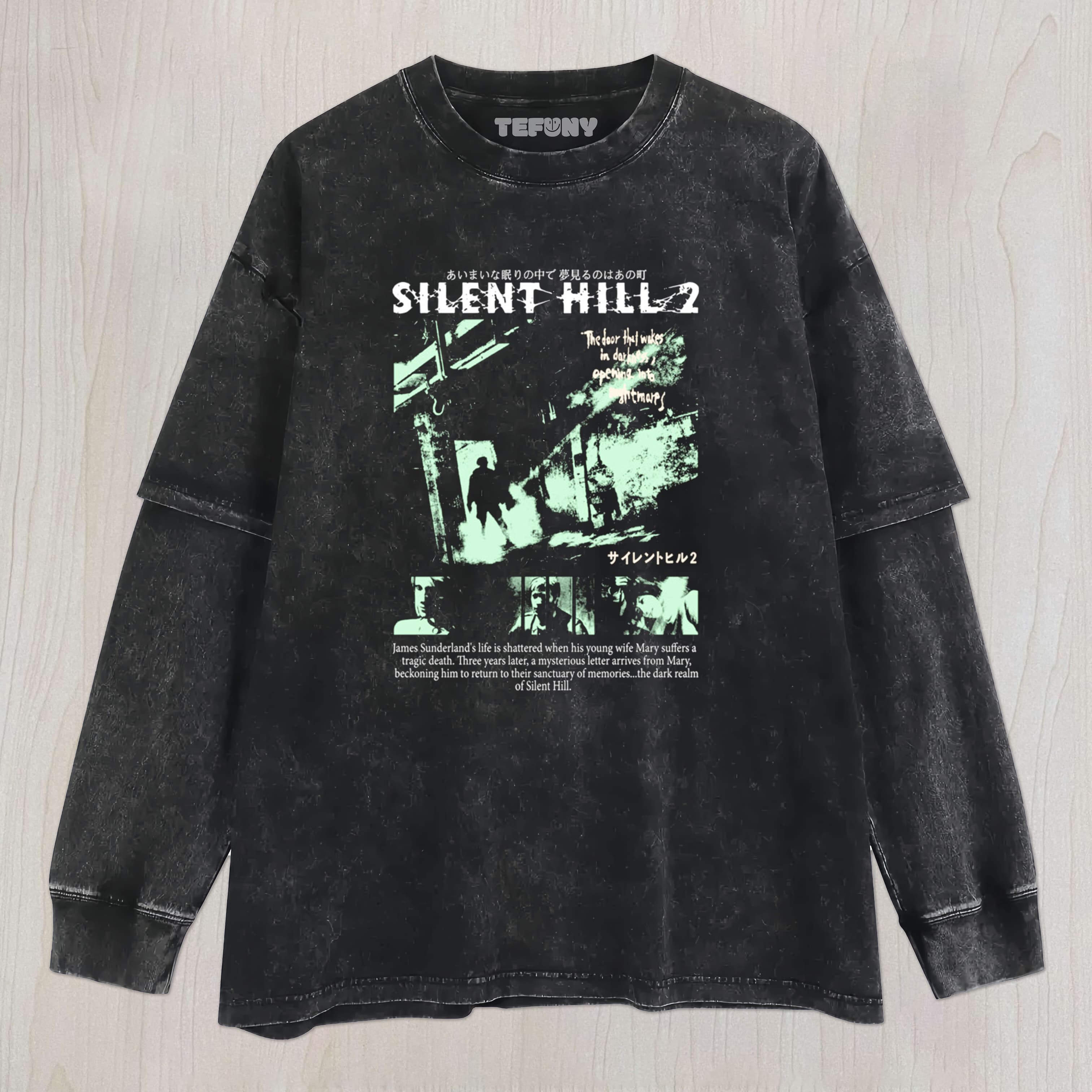 SILENT HILL 2 V2 UNISEX TEE, TANK TOP, LAYERED LS, SWEATSHIRT & HOODIE