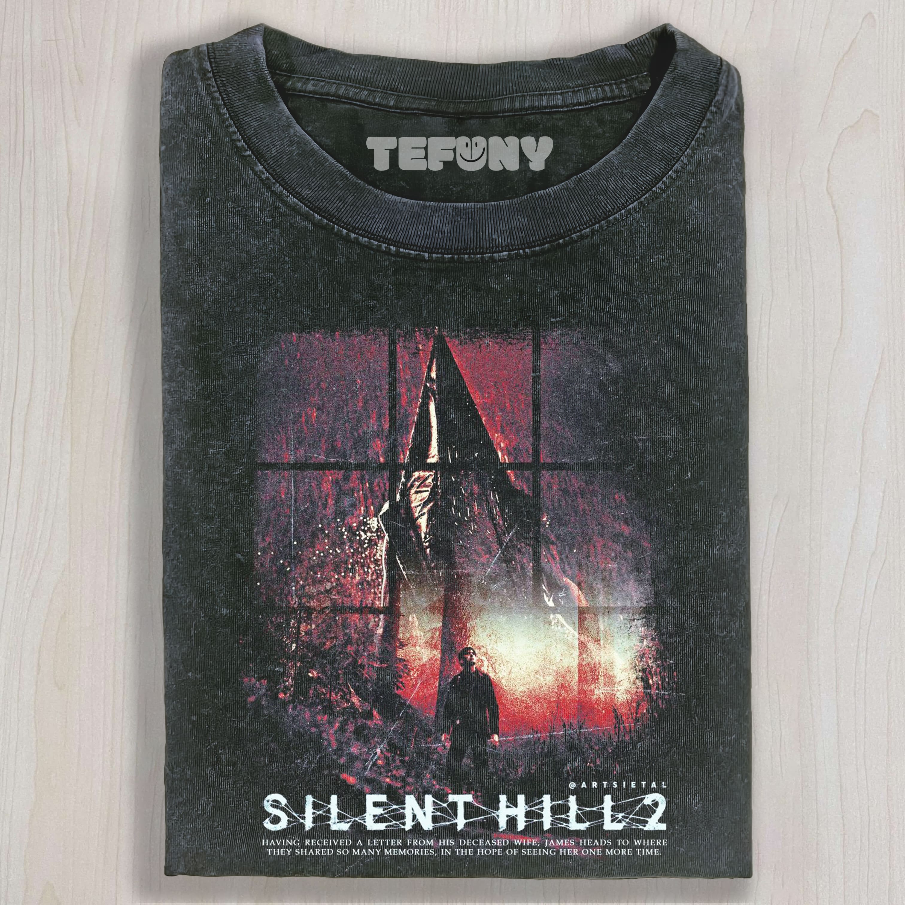 SILENT HILL 2 V3 UNISEX TEE, TANK TOP, LAYERED LS, SWEATSHIRT & HOODIE