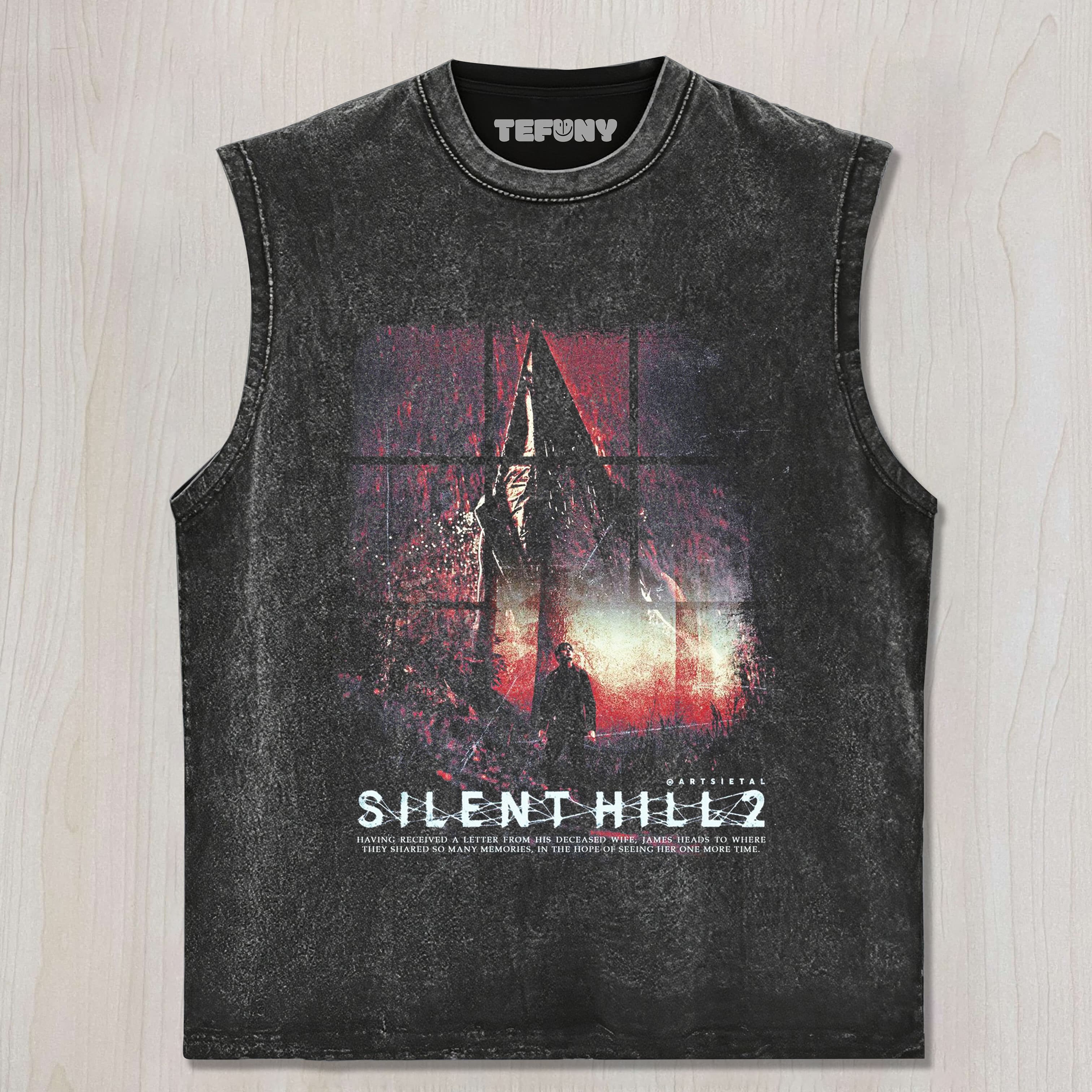 SILENT HILL 2 V3 UNISEX TEE, TANK TOP, LAYERED LS, SWEATSHIRT & HOODIE