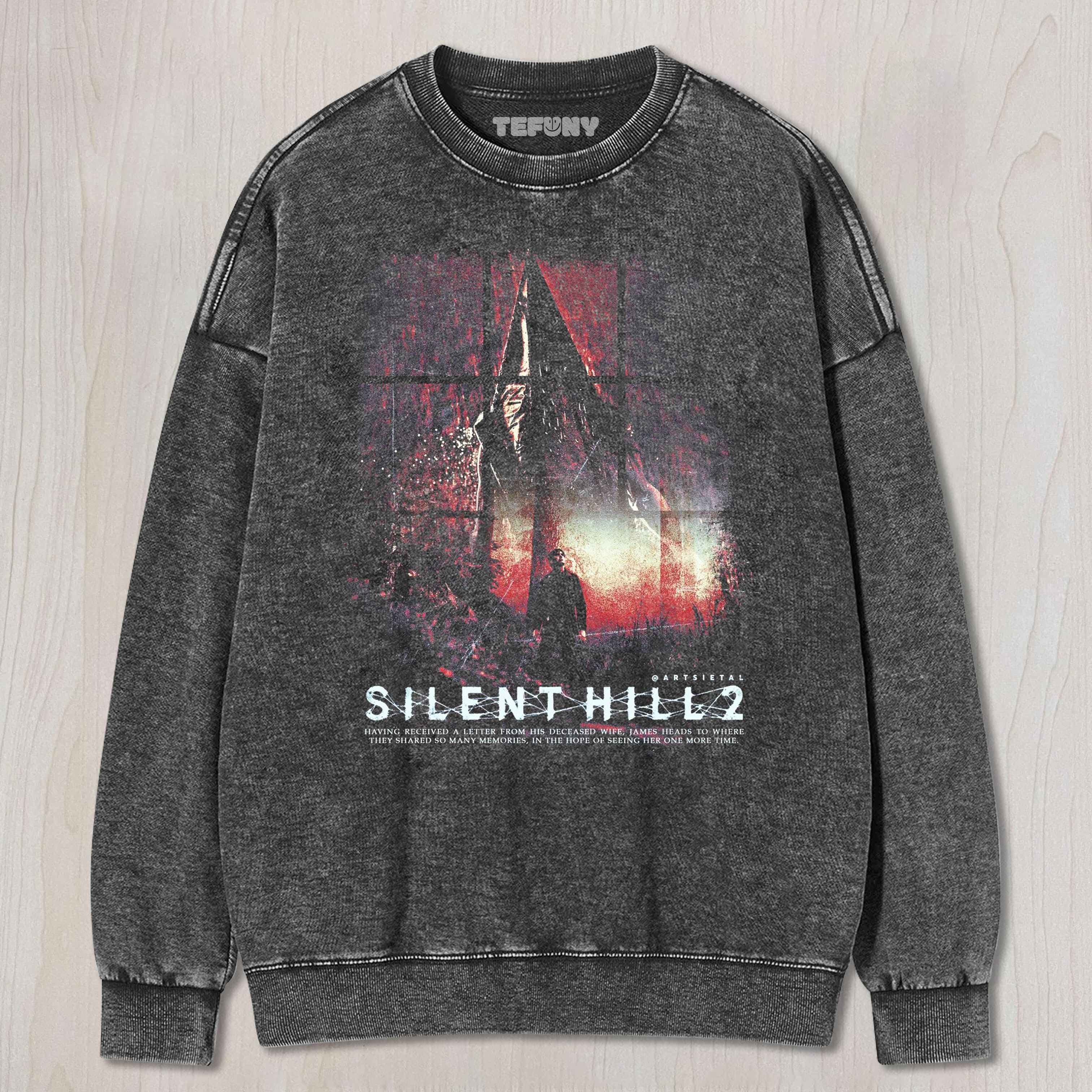 SILENT HILL 2 V3 UNISEX TEE, TANK TOP, LAYERED LS, SWEATSHIRT & HOODIE