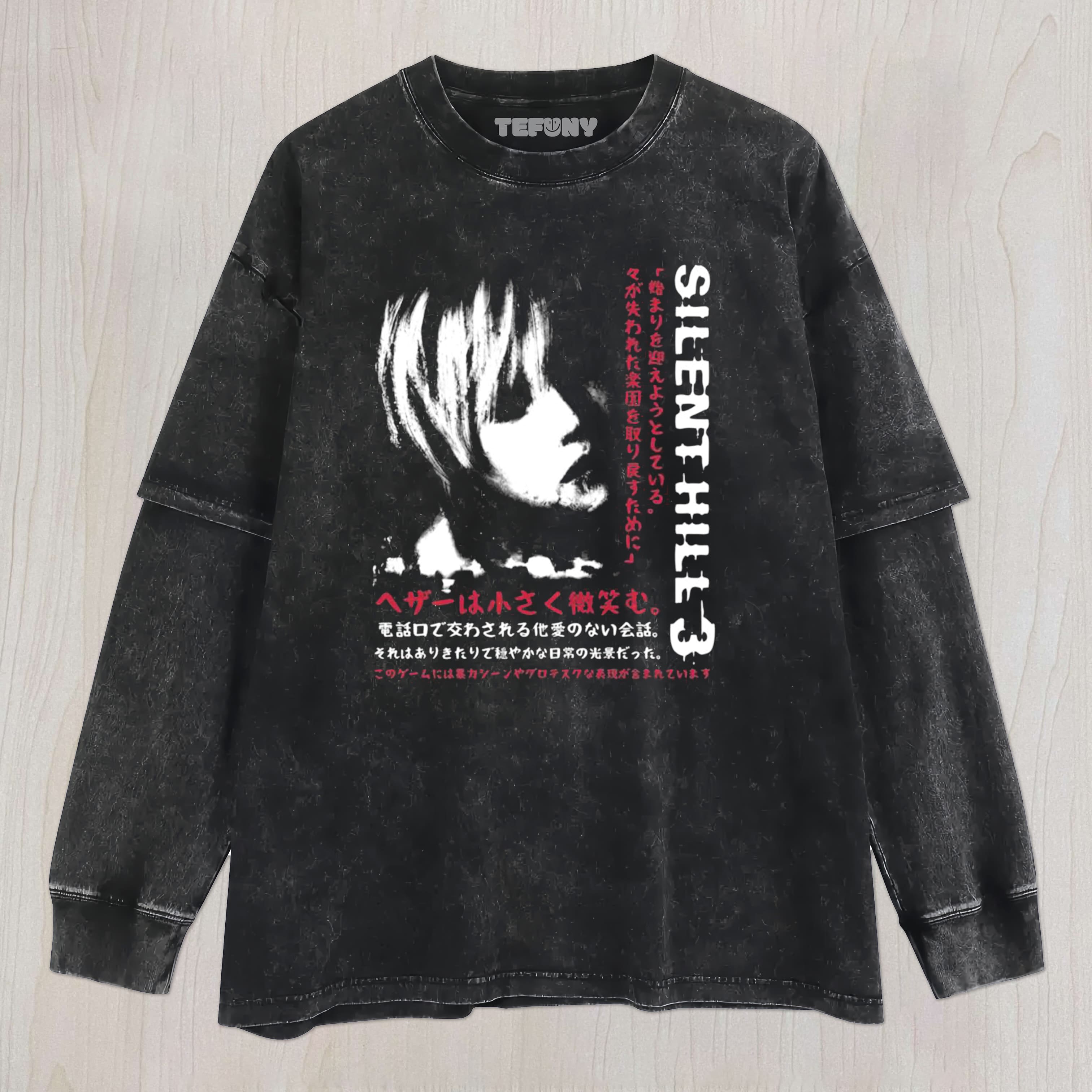 SILENT HILL 2 V4 UNISEX TEE, TANK TOP, LAYERED LS, SWEATSHIRT & HOODIE