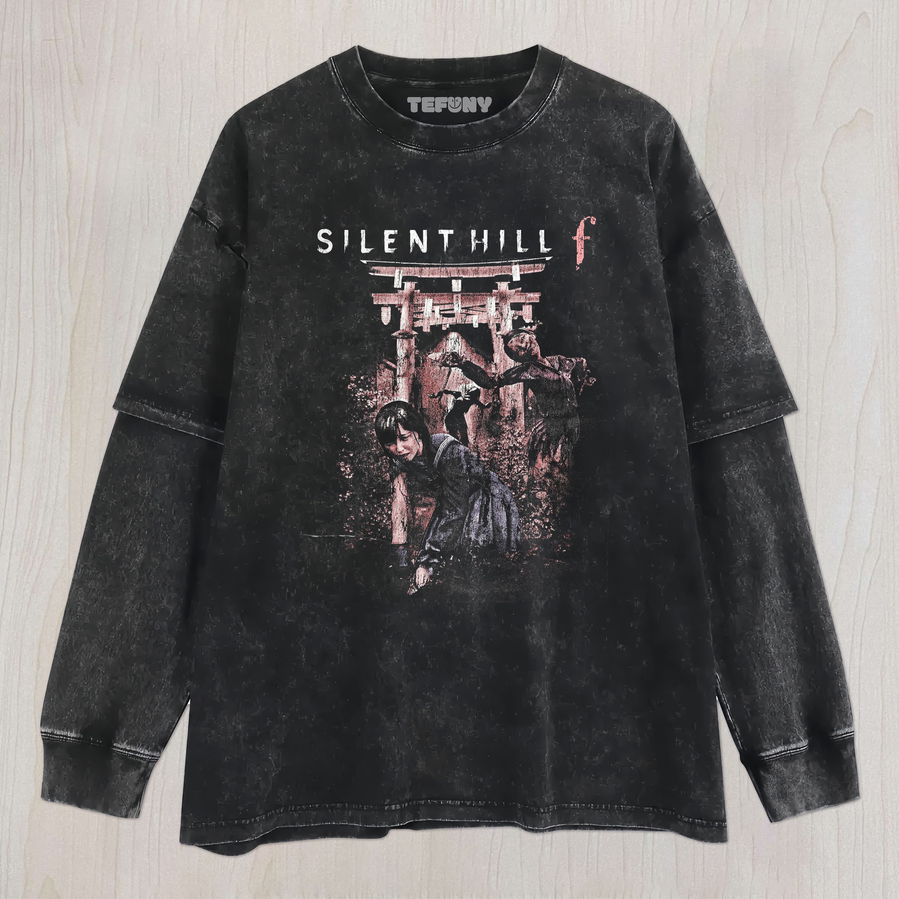 SILENT HILL F UNISEX TEE, TANK TOP, LAYERED LS, SWEATSHIRT & HOODIE