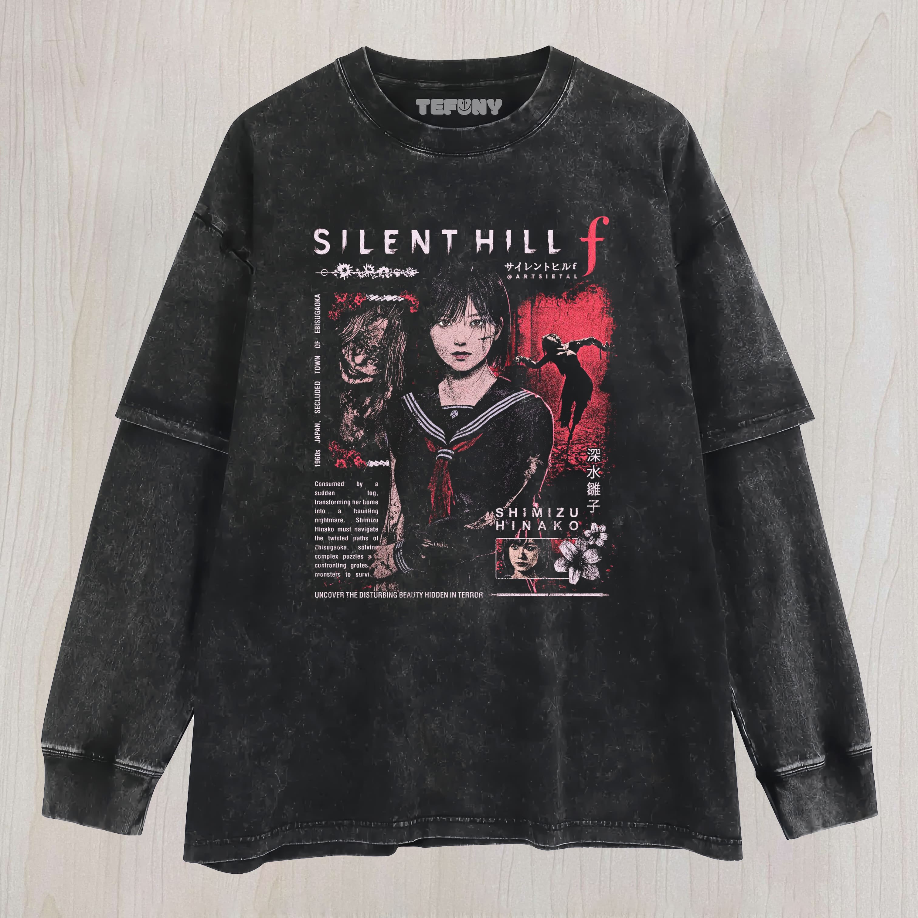SILENT HILL F V2 LAYERED LONG SLEEVE