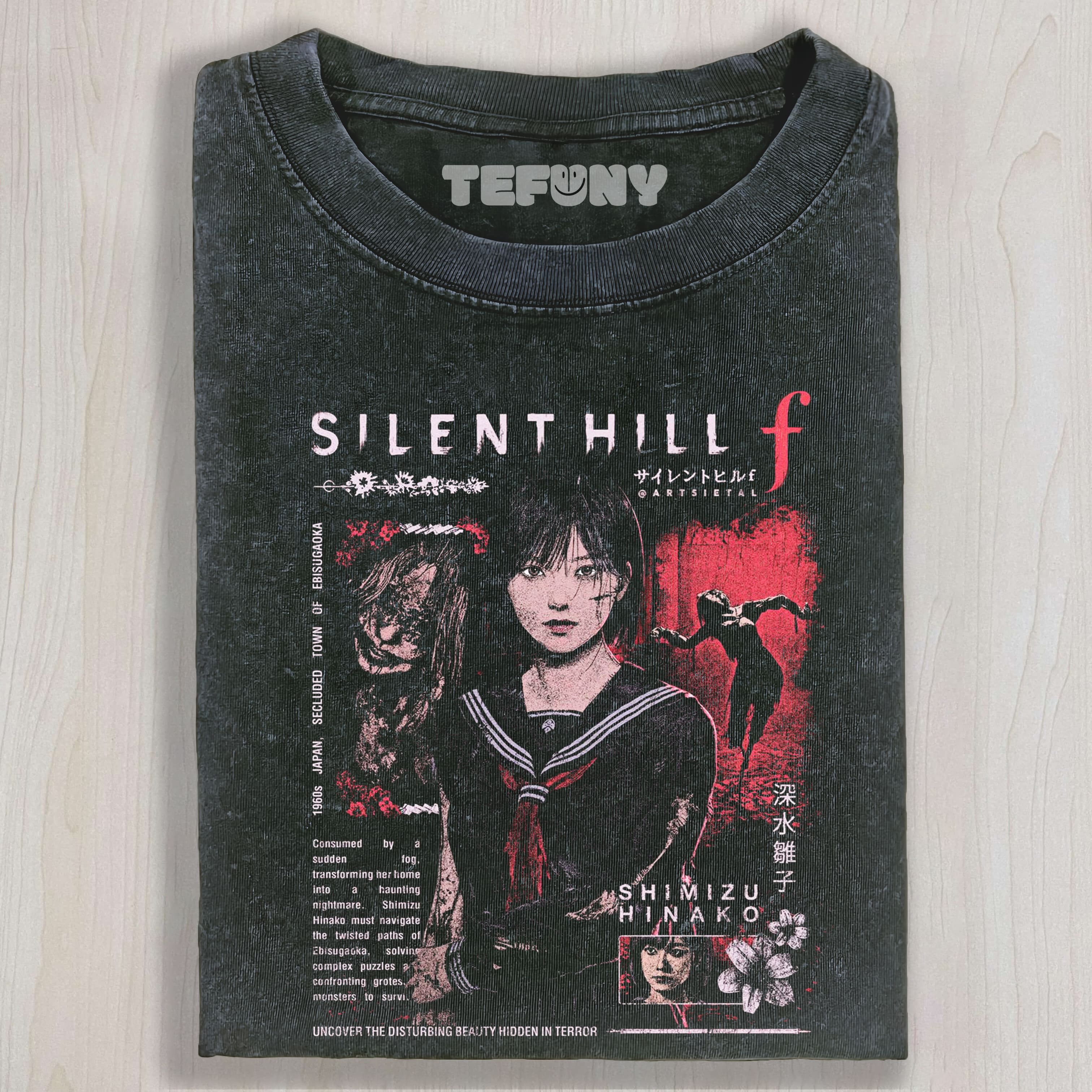 SILENT HILL F V2 TEE & SWEAT & HOOD