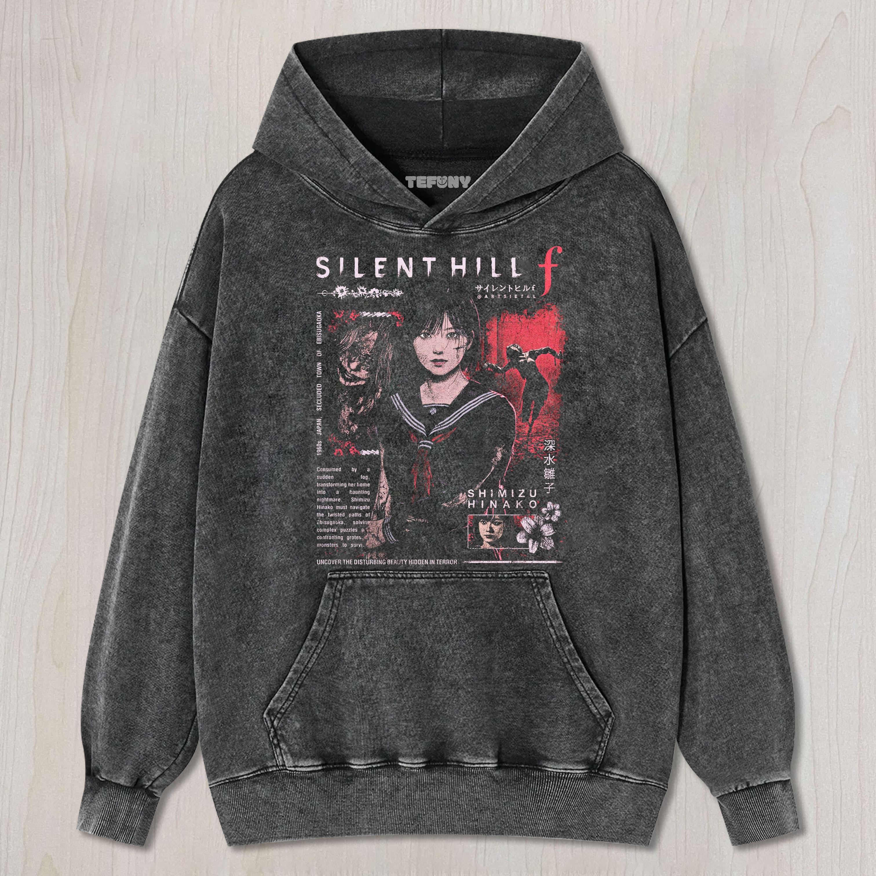 SILENT HILL F V2 TEE & SWEAT & HOOD