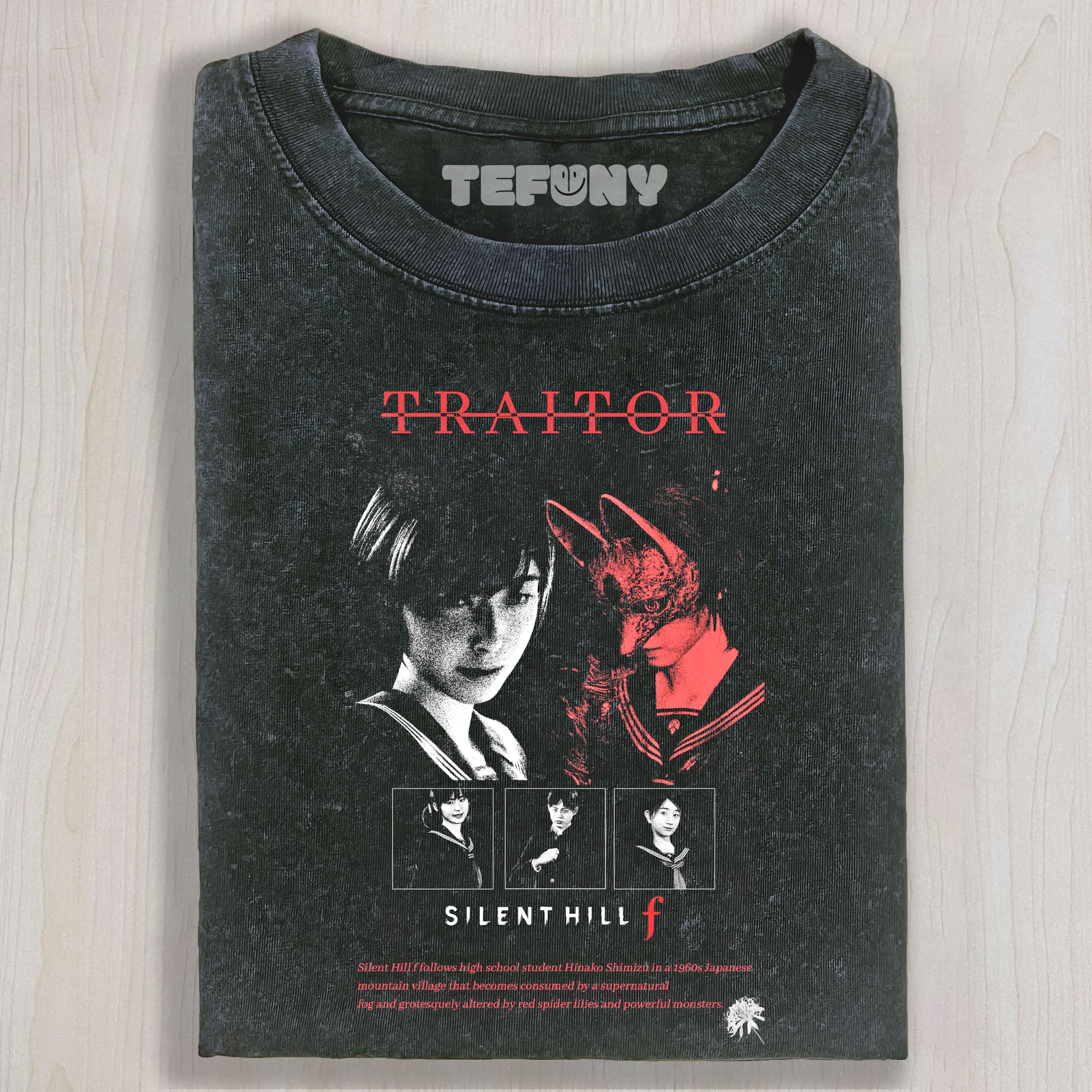 SILENT HILL F V2 UNISEX TEE, TANK TOP, LAYERED LS, SWEATSHIRT & HOODIE