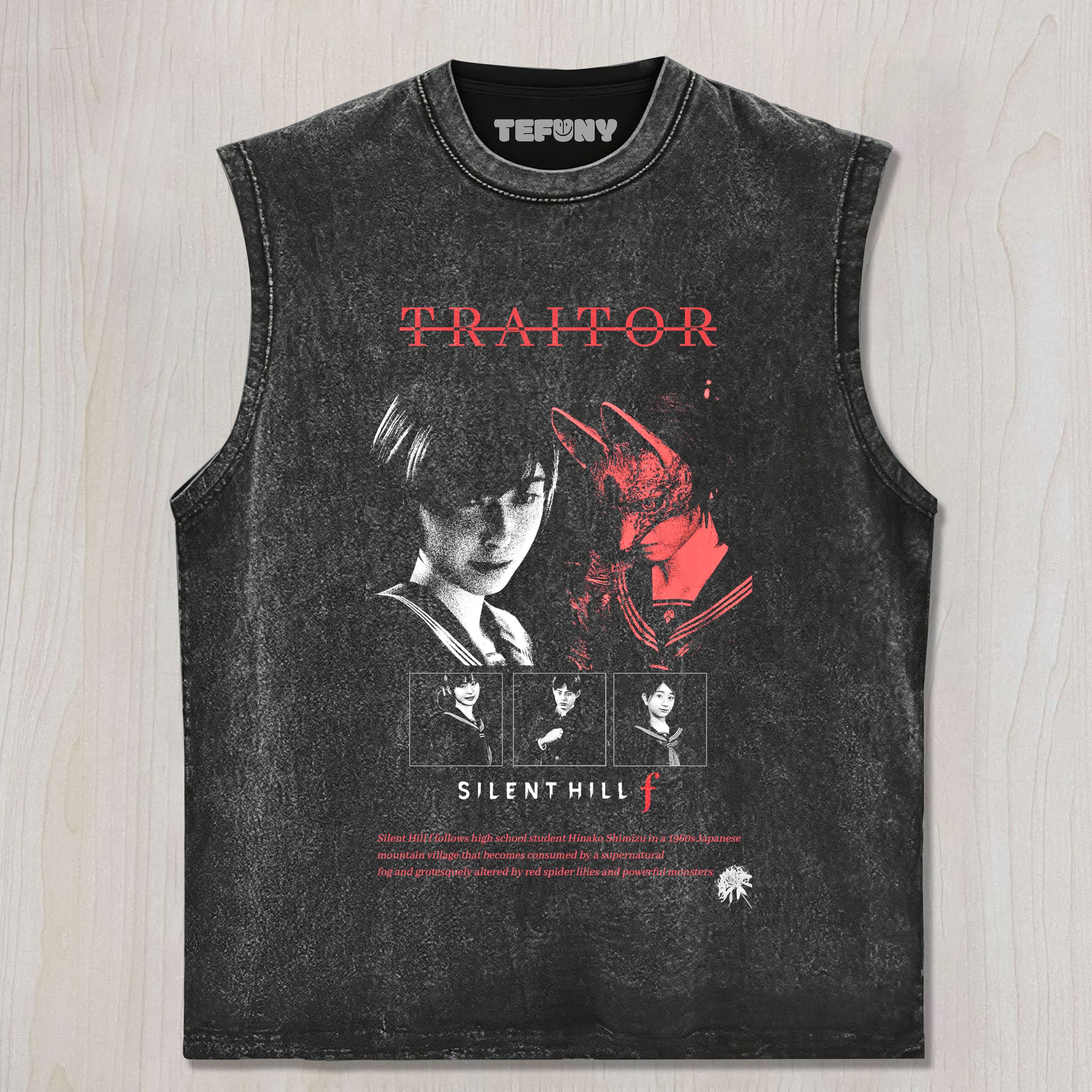 SILENT HILL F V2 UNISEX TEE, TANK TOP, LAYERED LS, SWEATSHIRT & HOODIE