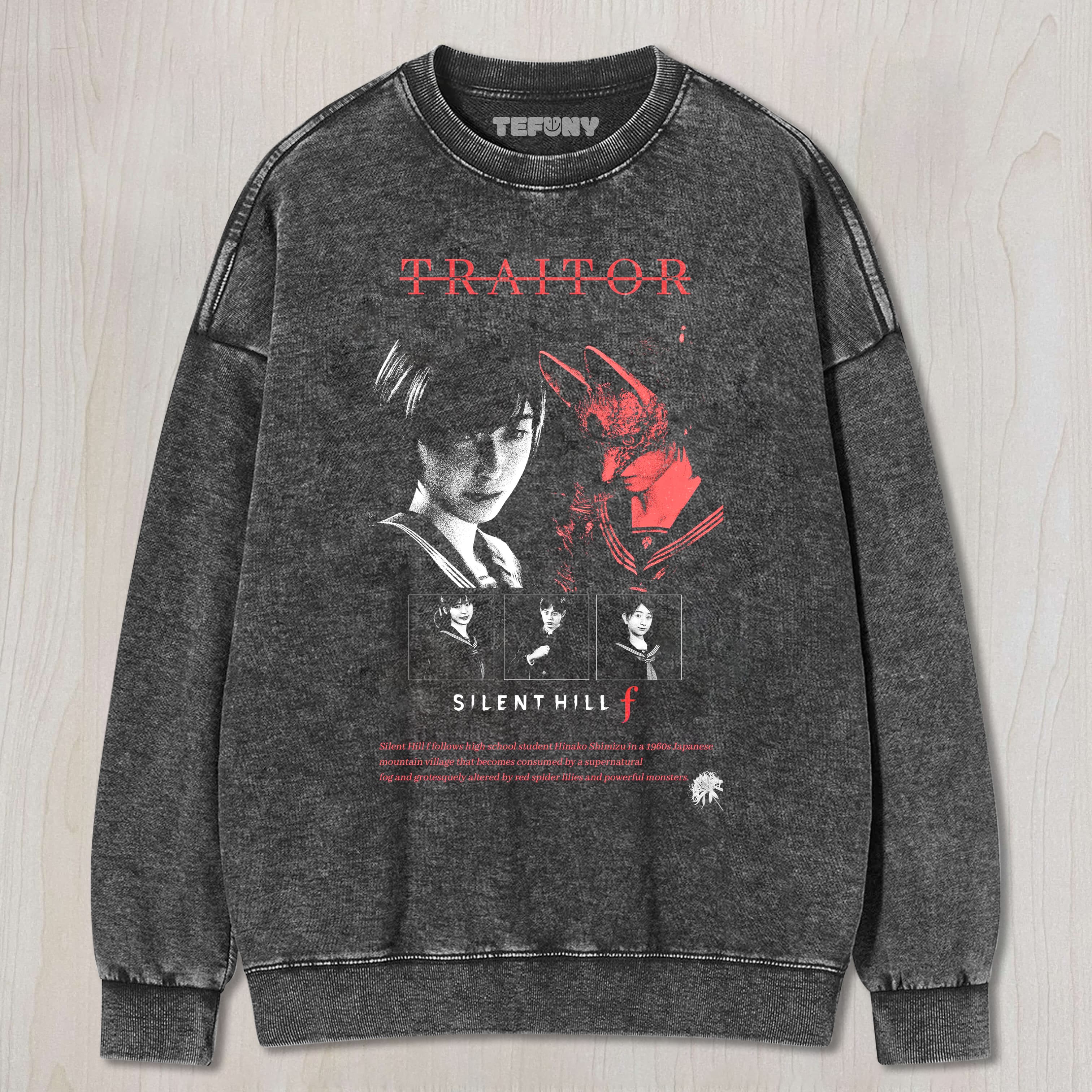 SILENT HILL F V2 UNISEX TEE, TANK TOP, LAYERED LS, SWEATSHIRT & HOODIE