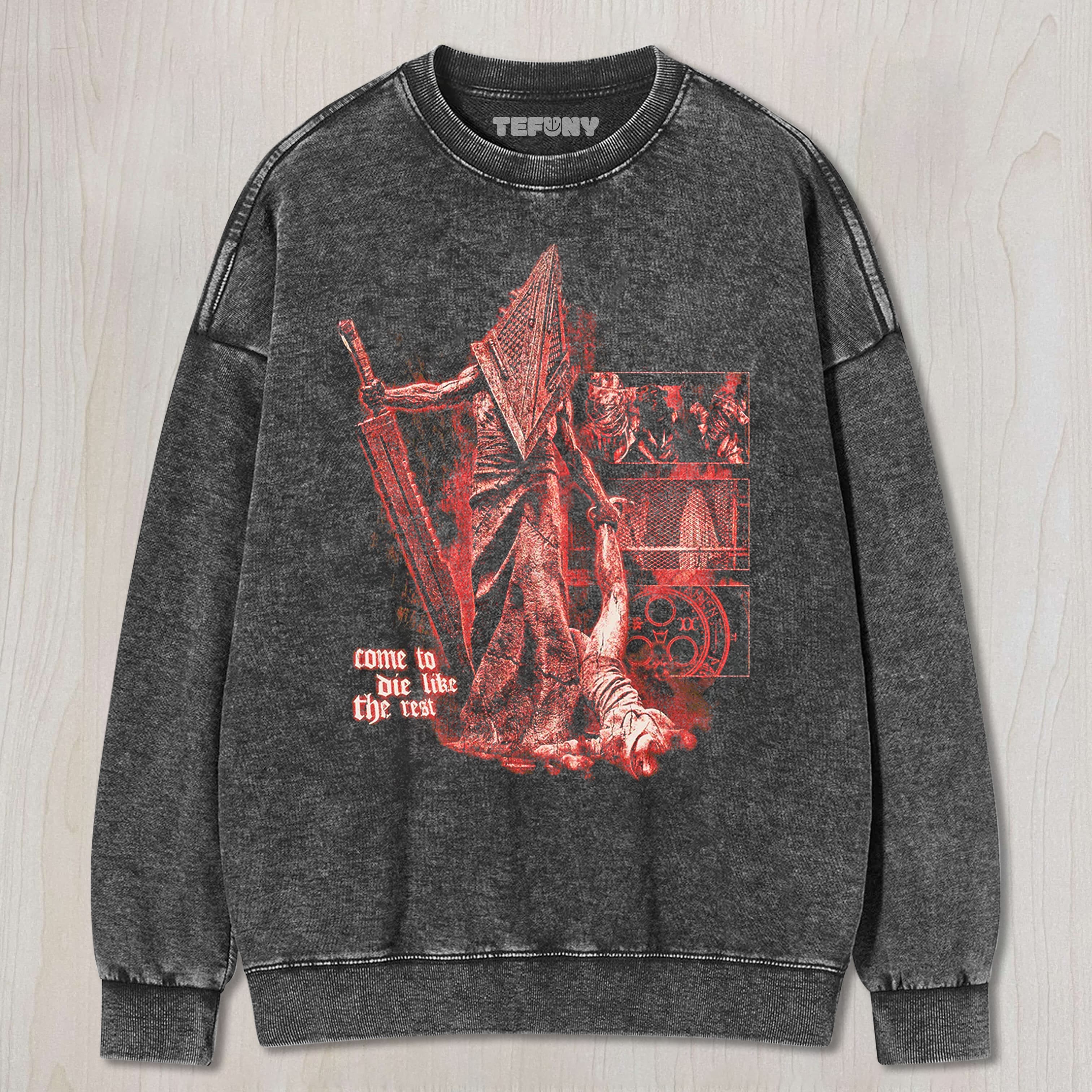 SILENT HILL RED TEE & SWEAT & HOOD