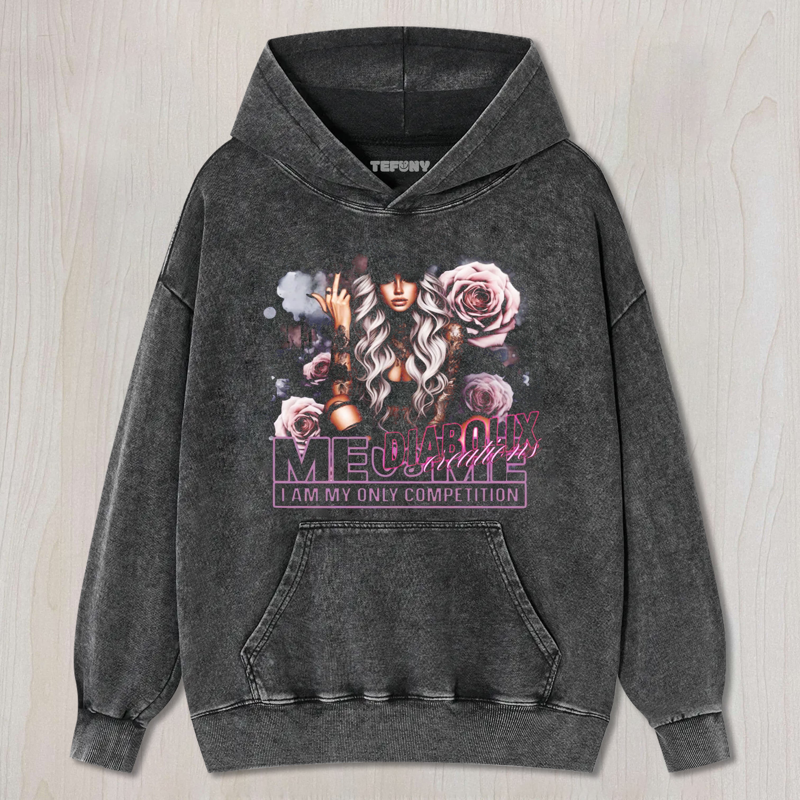 SILVER HAIR & ROSES UNISEX TEE, TANK TOP, LAYERED LS, SWEATSHIRT & HOODIE