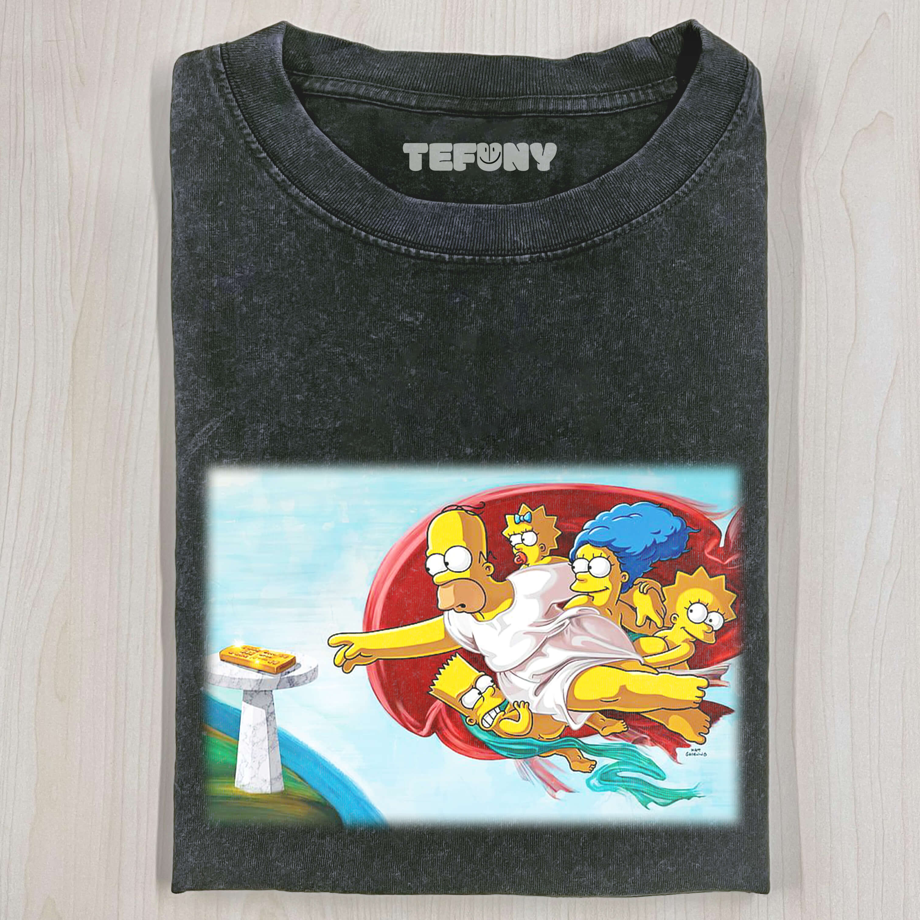 SIMPSON FAMILY GOLD BARS T-SHIRT