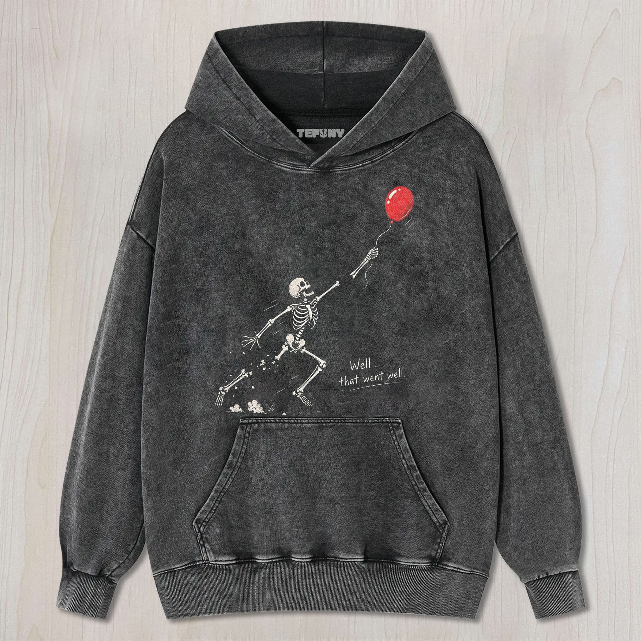 SKELETON LOST BALLOON UNISEX TEE, TANK TOP, LAYERED LS, SWEATSHIRT & HOODIE