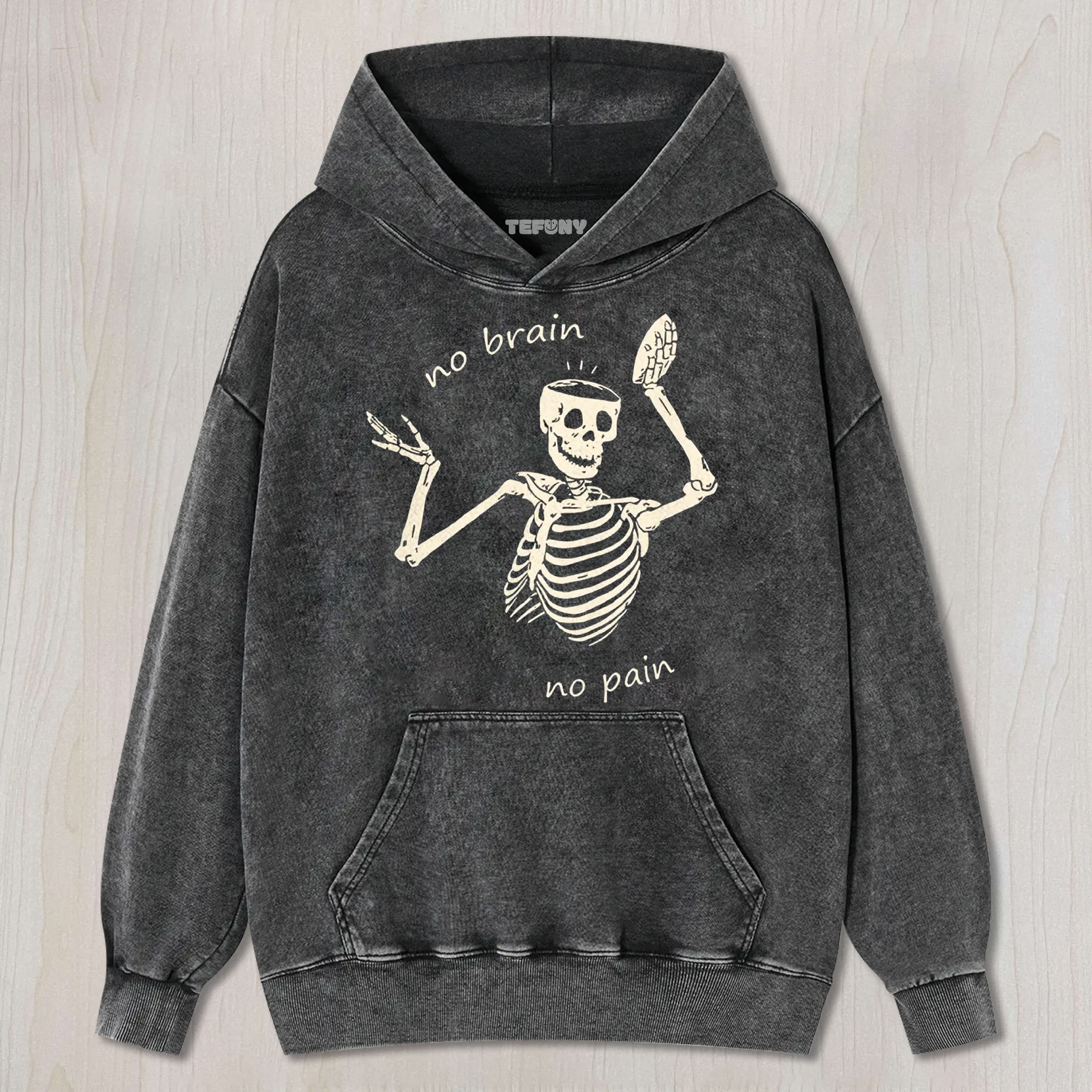 SKELETONS NO PAIN UNISEX TEE, TANK TOP, LAYERED LS, SWEATSHIRT & HOODIE