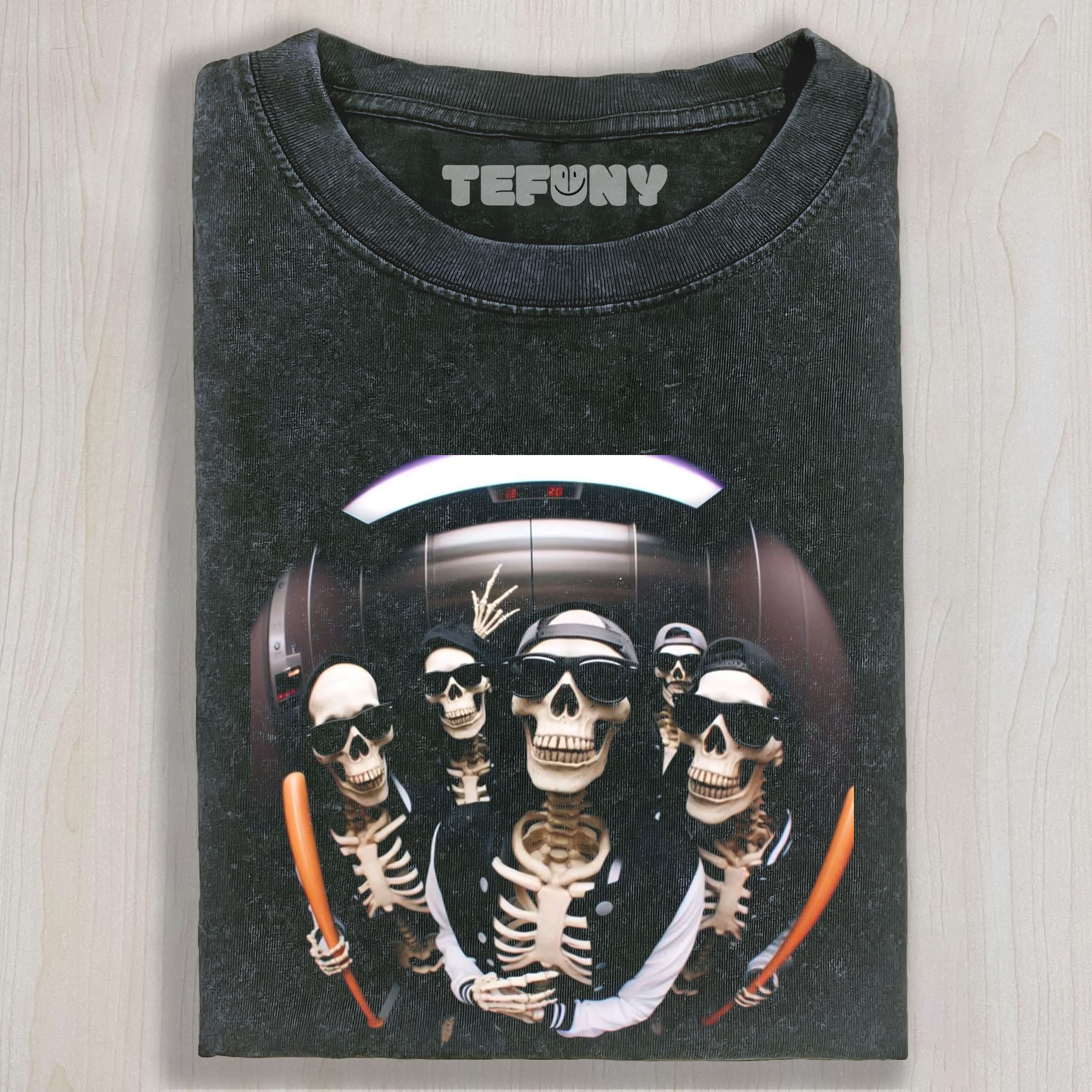 SKELETON UNDEAD UNISEX TEE, TANK TOP, LAYERED LS, SWEATSHIRT & HOODIE