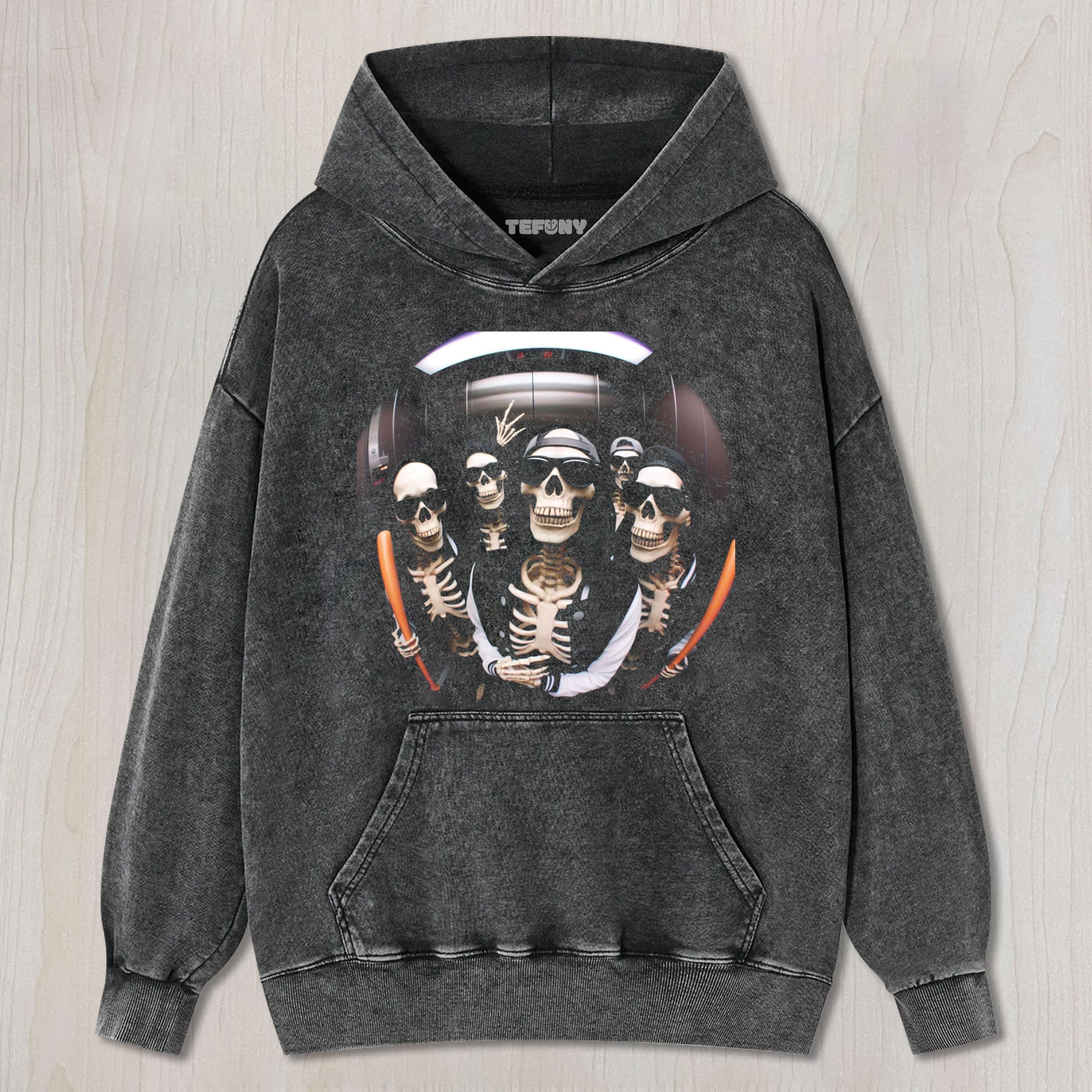 SKELETON UNDEAD UNISEX TEE, TANK TOP, LAYERED LS, SWEATSHIRT & HOODIE