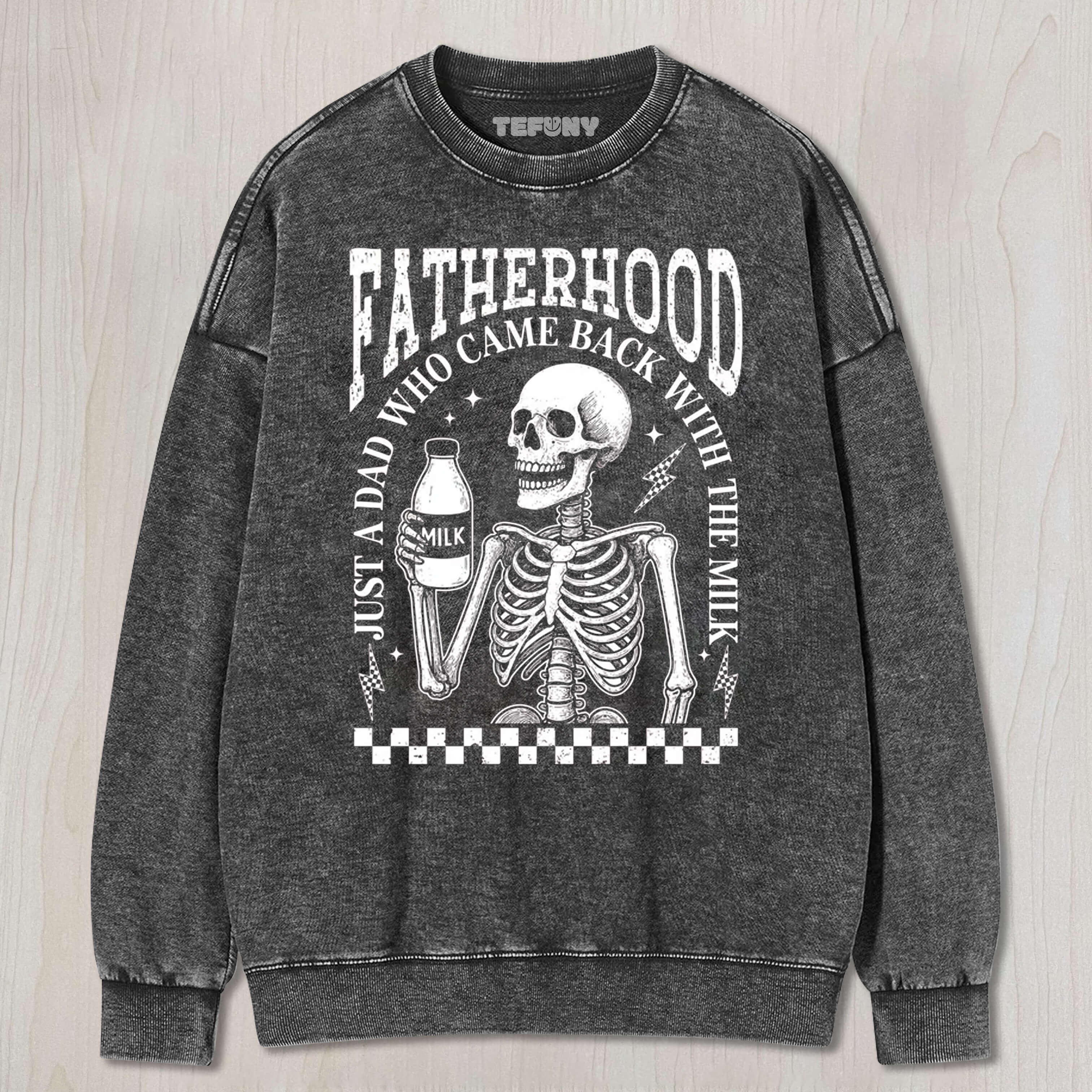 SKELETON FATHERHOOD TEE & SWEAT & HOOD