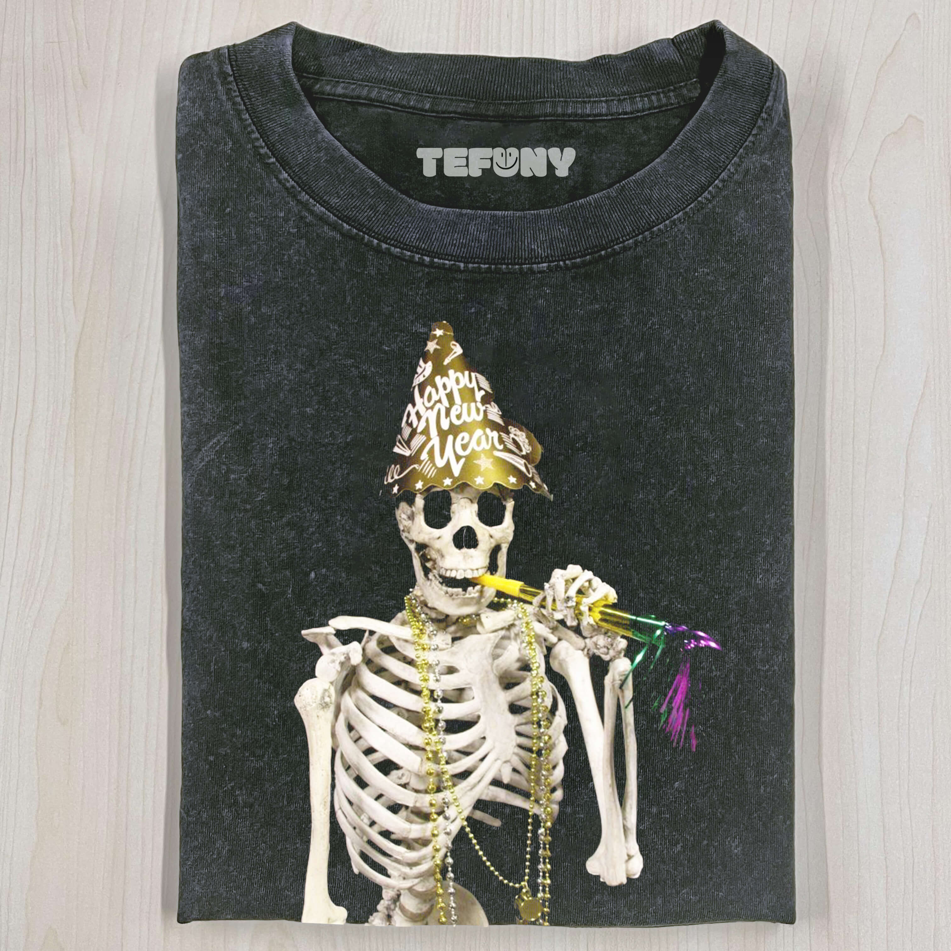 SKELETON'S BIRTHDAY T-SHIRT