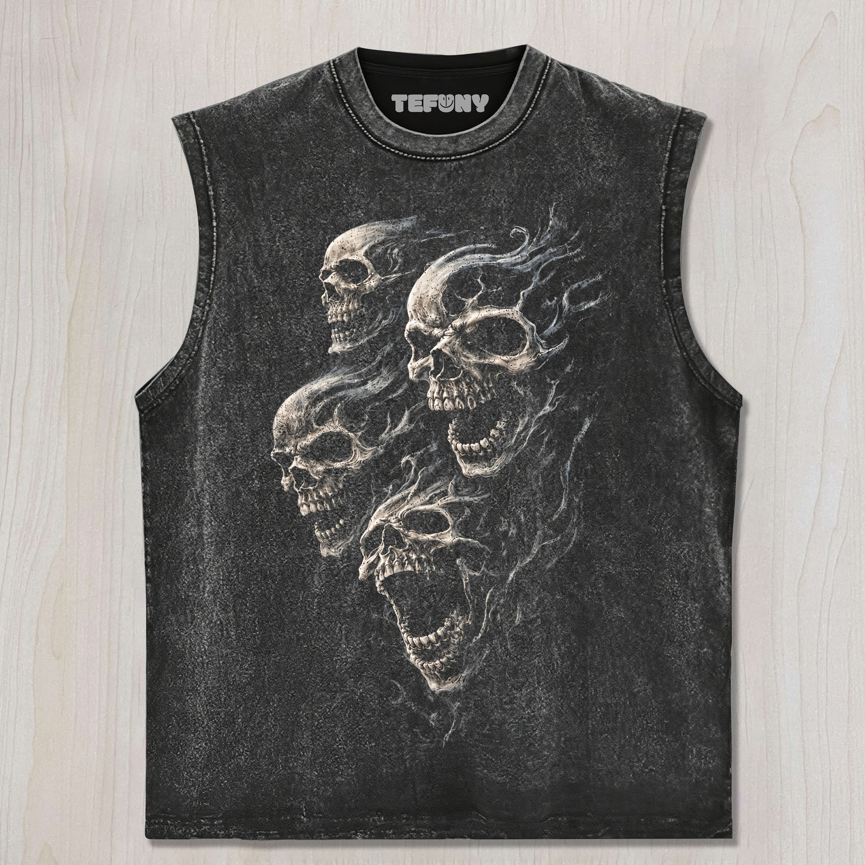 SKULLS UNISEX TEE, TANK TOP, LAYERED LS, SWEATSHIRT & HOODIE
