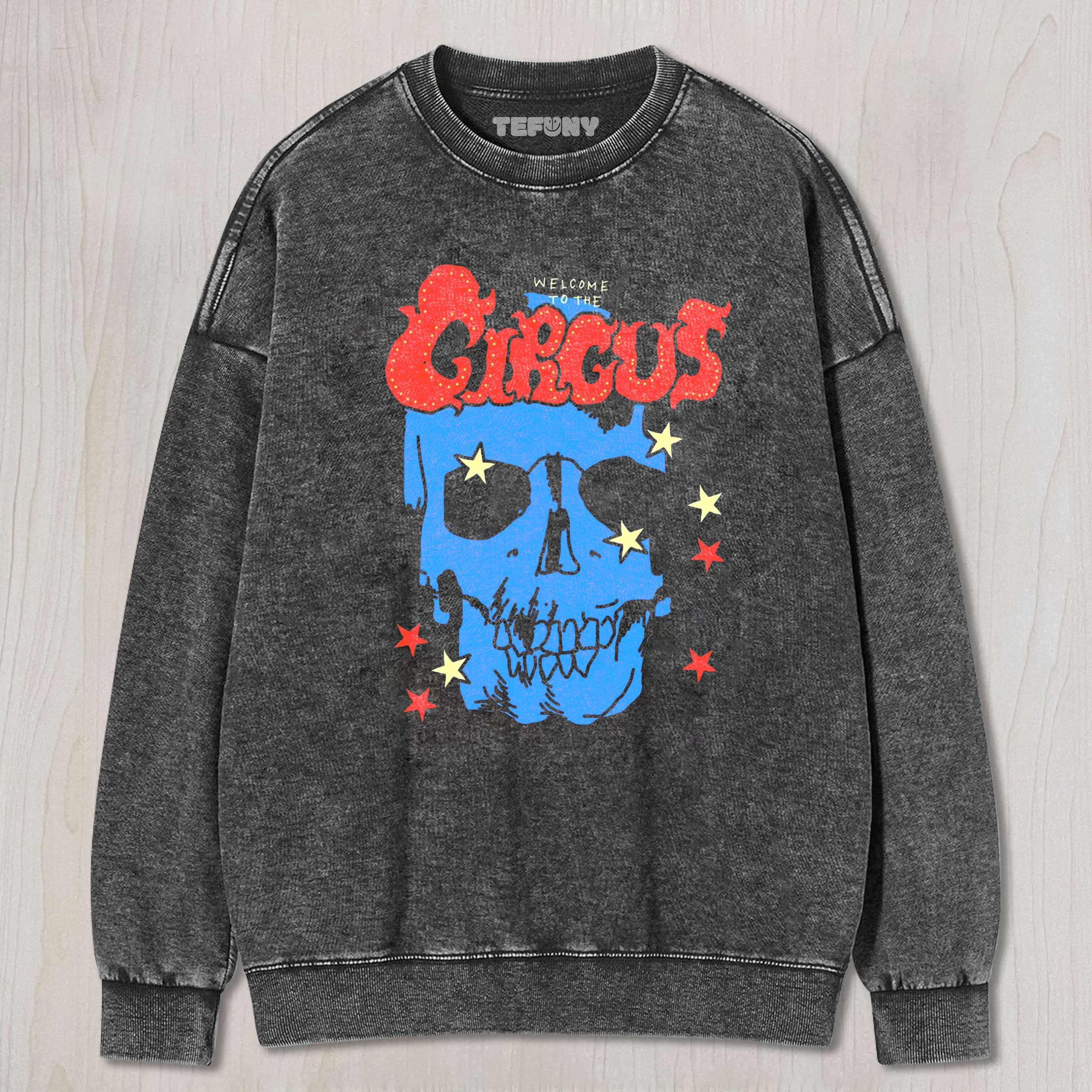 SKULL TEE & SWEAT & HOOD